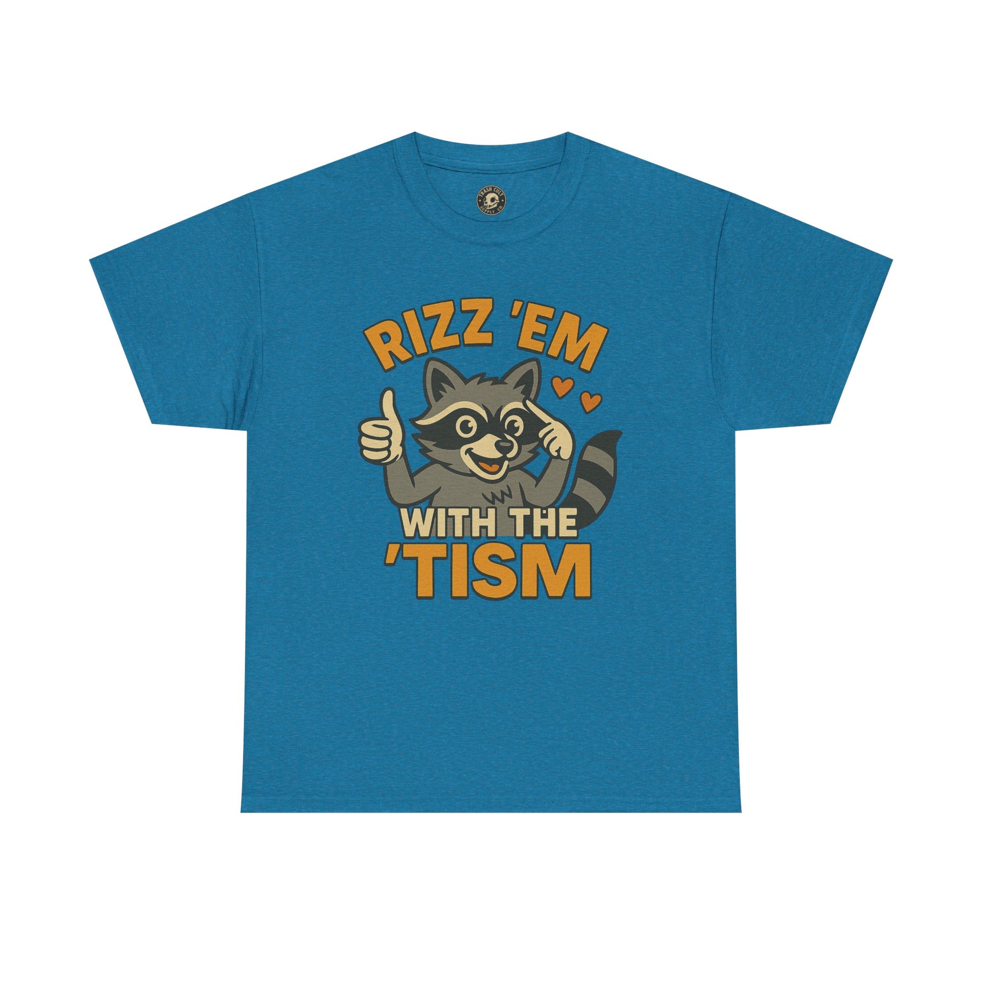 Rizz ’Em With the ’Tism T-Shirt – Funny Neurodivergent Graphic Tee for Bold Personalities