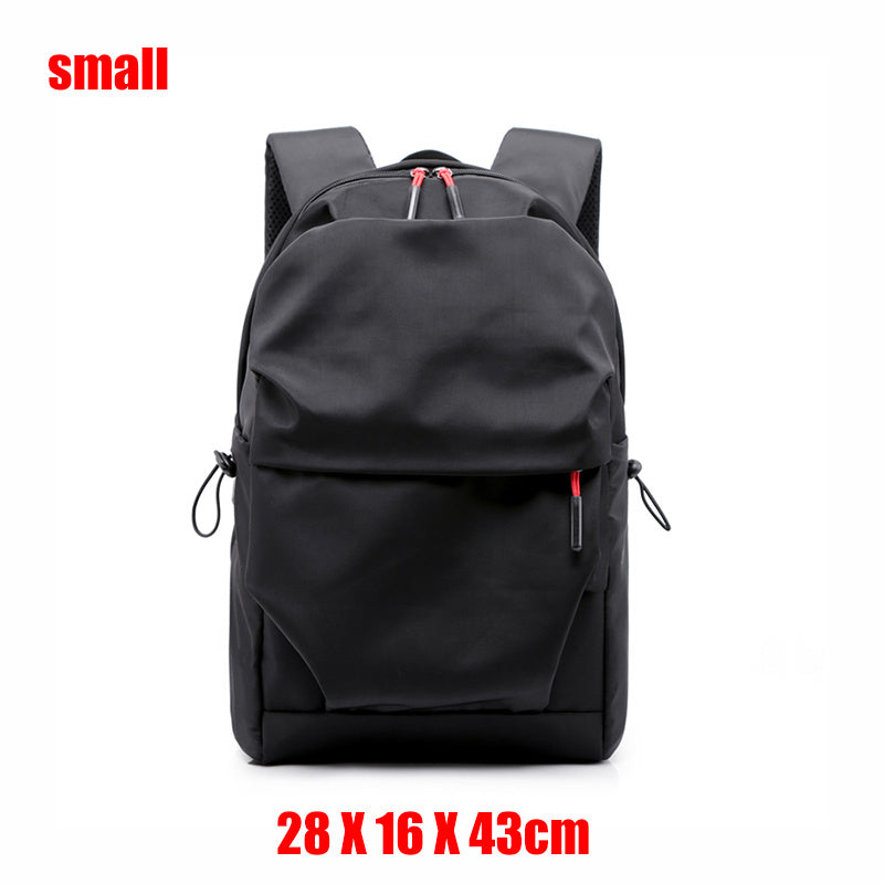 Minimalist Nylon Backpack – Lightweight Laptop Bag for School, Work & Travel – Unisex Casual Daypack
