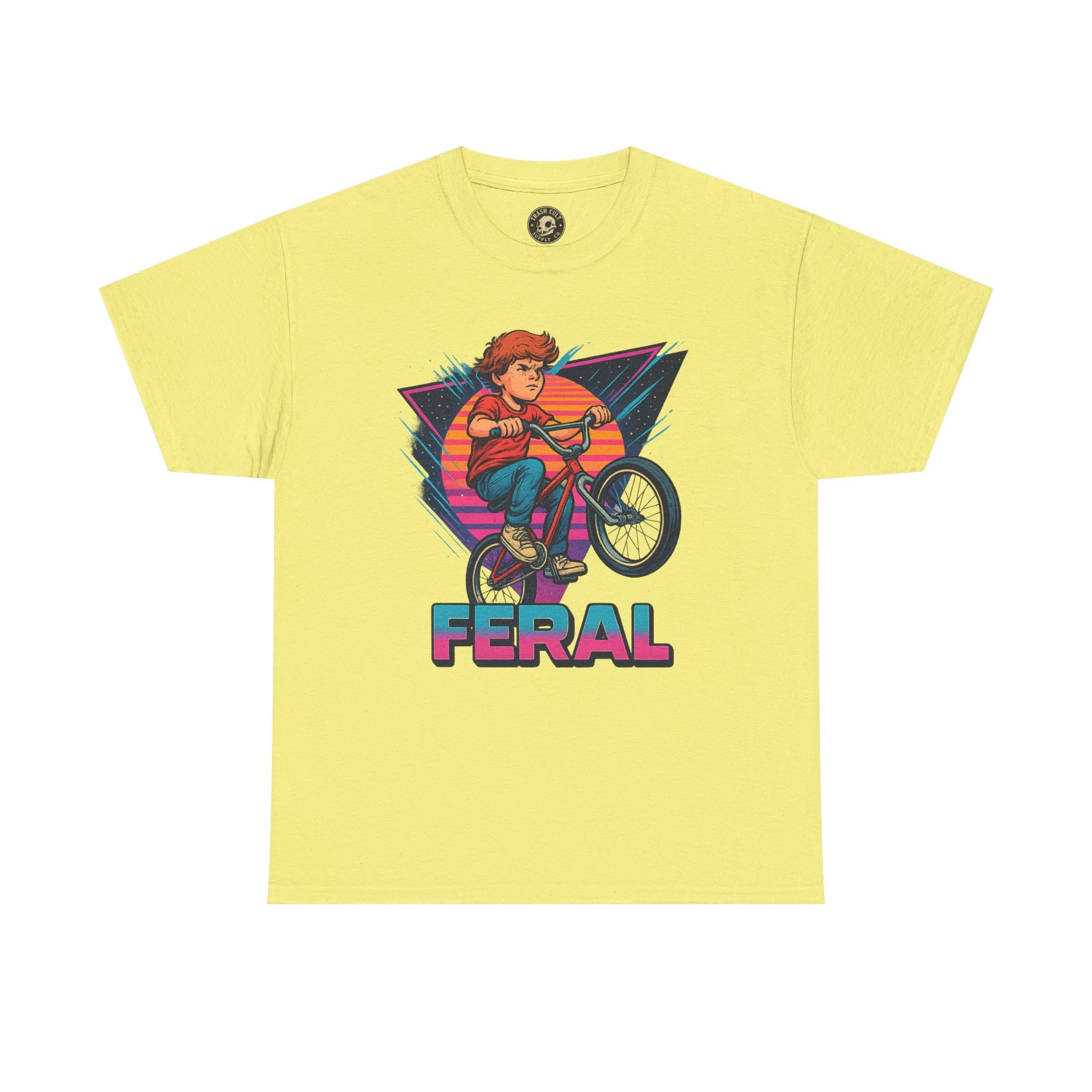 Feral BMX Adventure Tee – Ride Wild in Retro Style