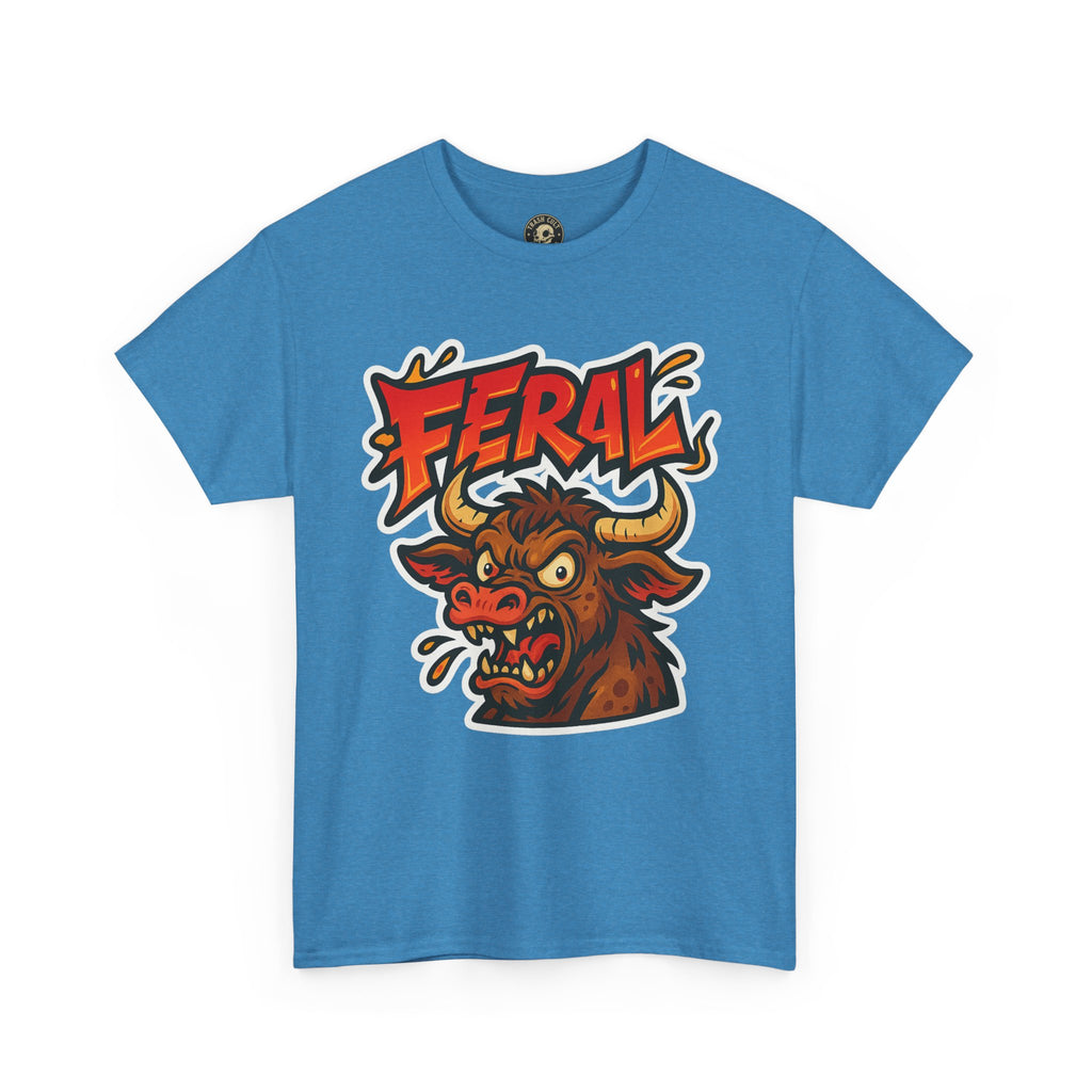 Feral Graphic Tee, Unisex T-Shirt for Animal Lovers, Casual Wear, Birthday Gift, Unique Design, Everyday Style