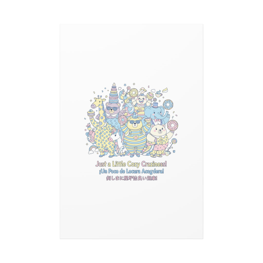 Cozy Craziness Canvas | mildly unhinged cute, whimsical weird