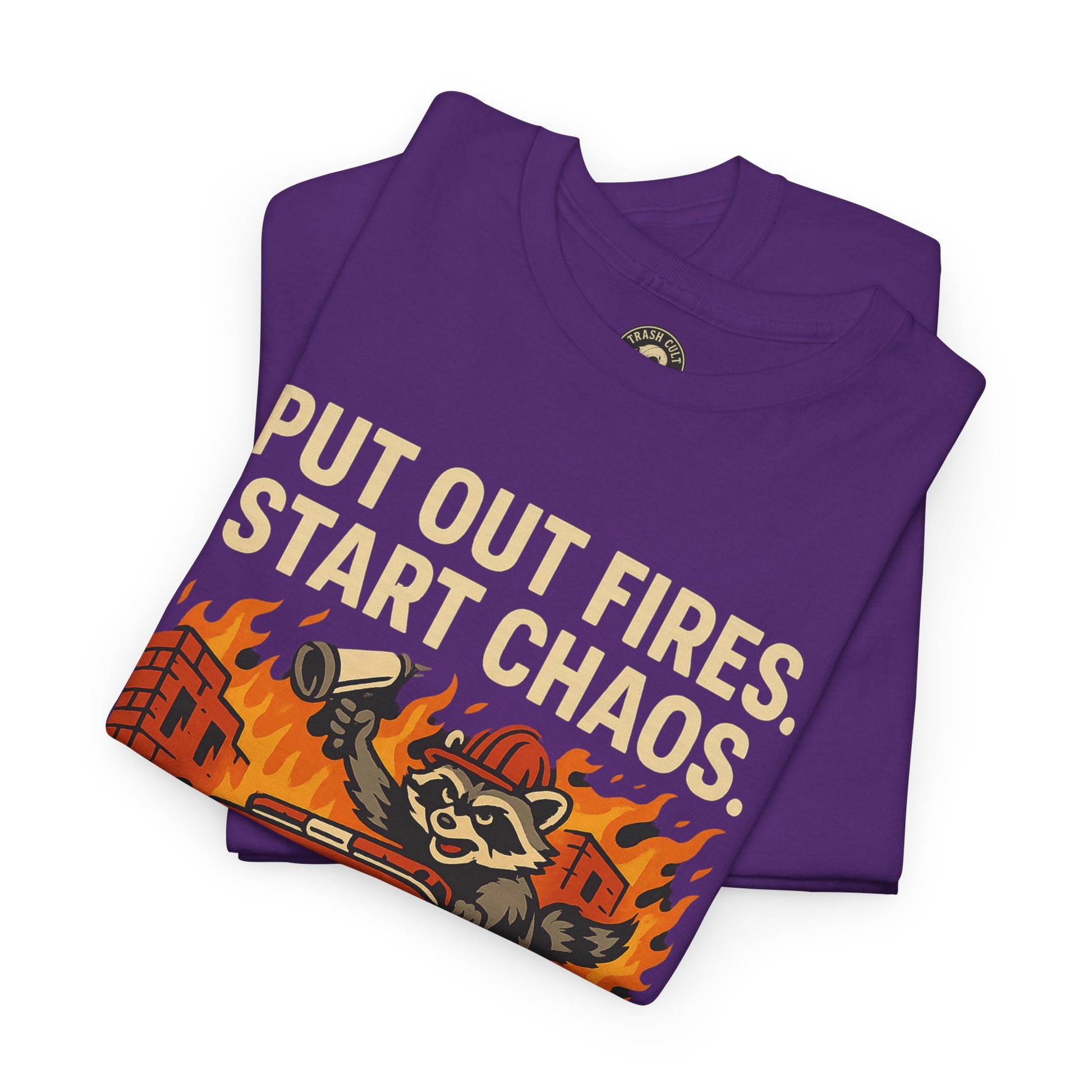 Put Out Fires Start Chaos Unisex Heavy Cotton Tee | Funny Firefighter Shirt | Casual Wear | Gift for Firefighter Lovers, Firefighter [...]