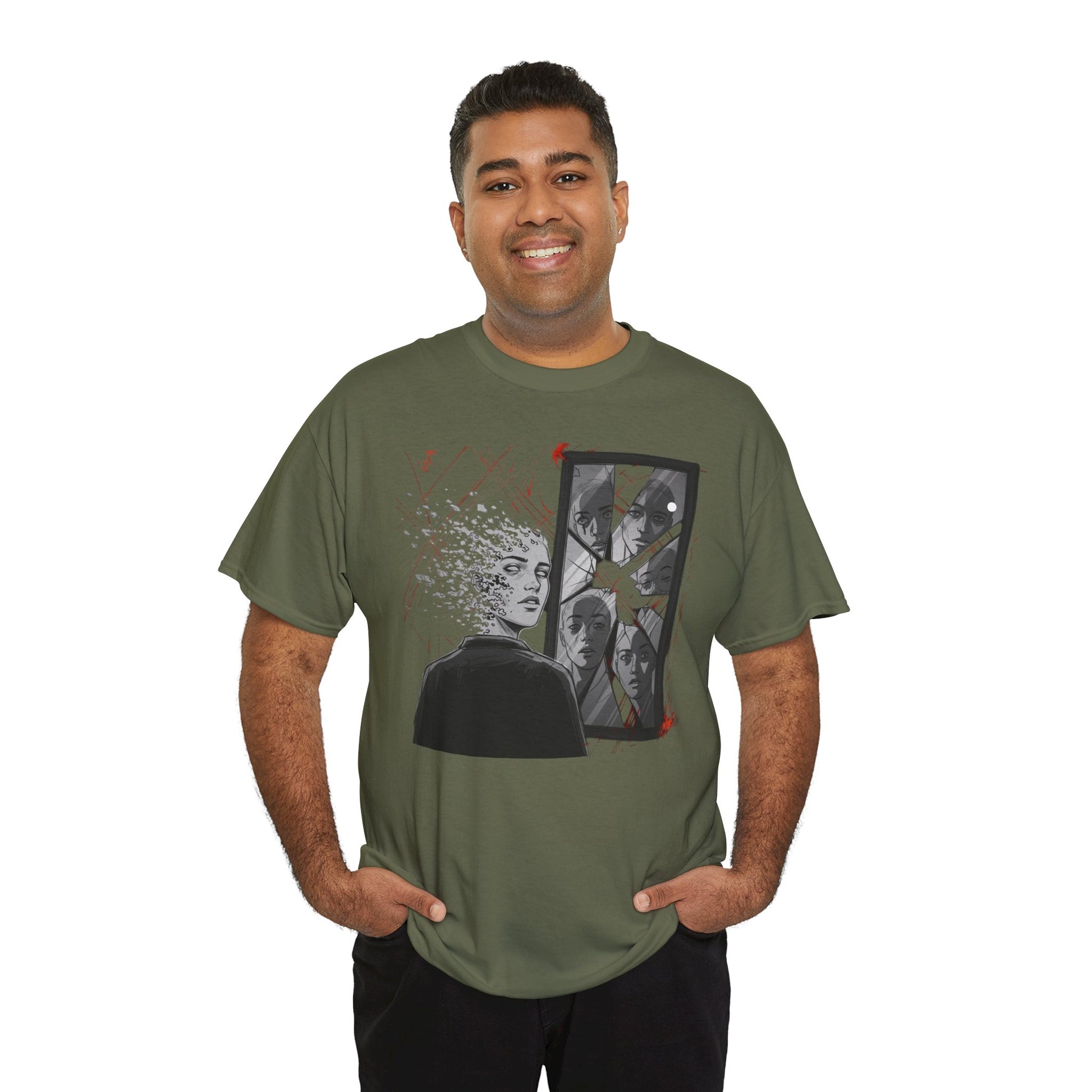 Xian Allen x Trash Cult Shirt – “Don’t Look Too Close” | Surreal Dark Art T-Shirt