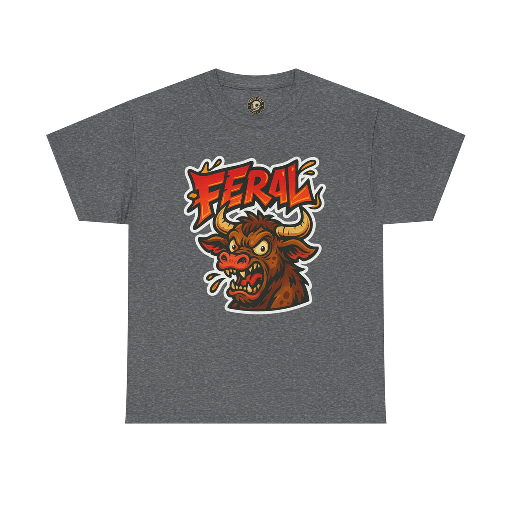 Feral Graphic Tee, Unisex T-Shirt for Animal Lovers, Casual Wear, Birthday Gift, Unique Design, Everyday Style