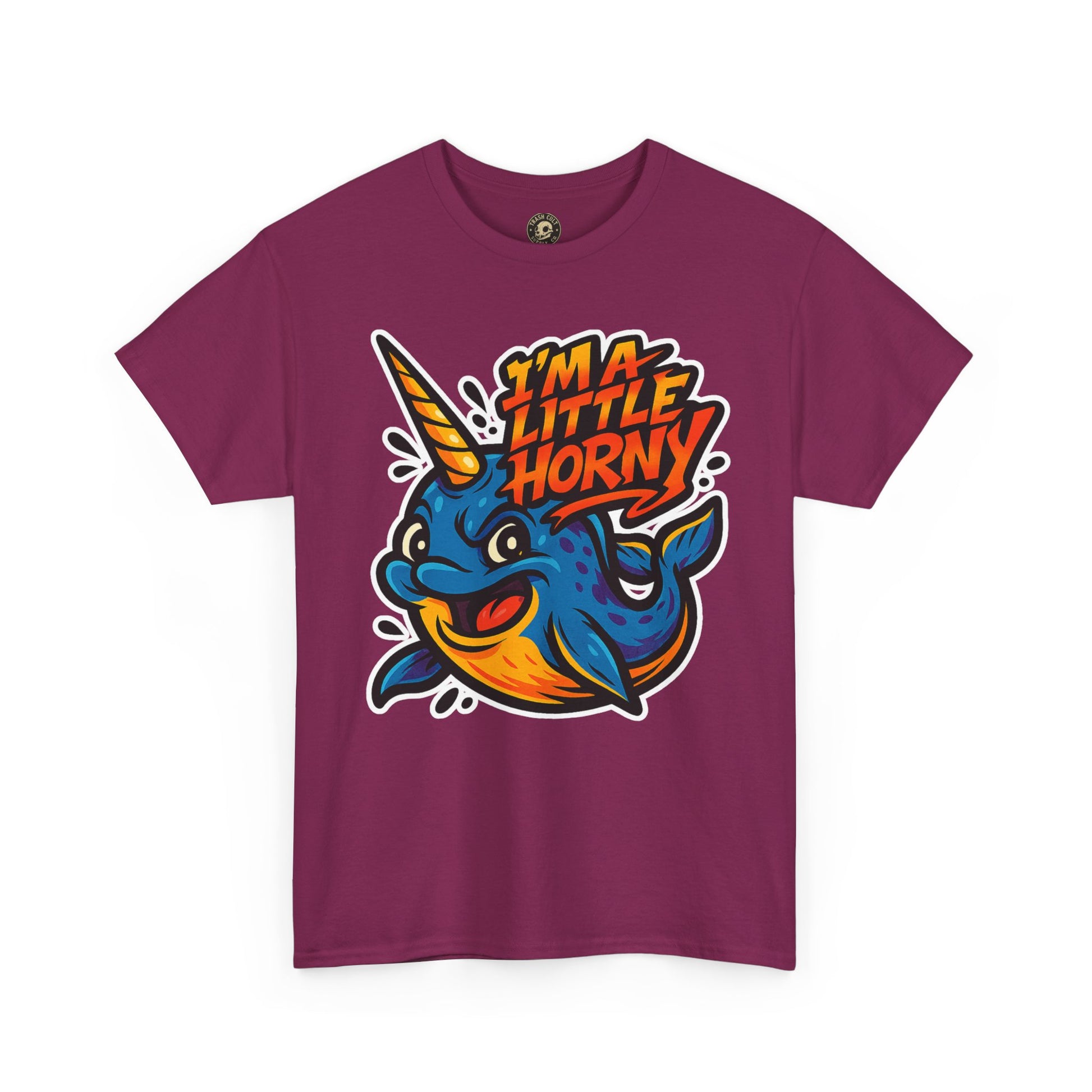 Fun Narwhal Graphic Tee, Quirky Unisex Shirt, Perfect for Gifts, Casual Wear, Animal Lovers, Beach Vibes