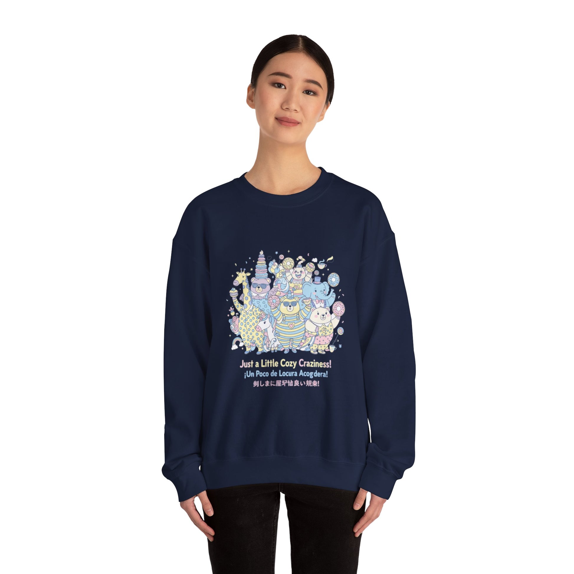Cute Chaos Crewneck Sweatshirt | mildly unhinged, whimsical weird