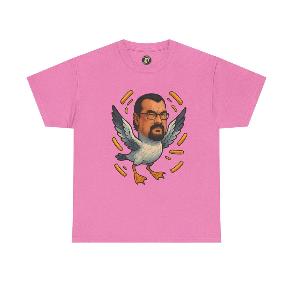 Steven Seagull Shirt – Funny New School Caricature Tee | Gildan 5000 Unisex Cotton Shirt