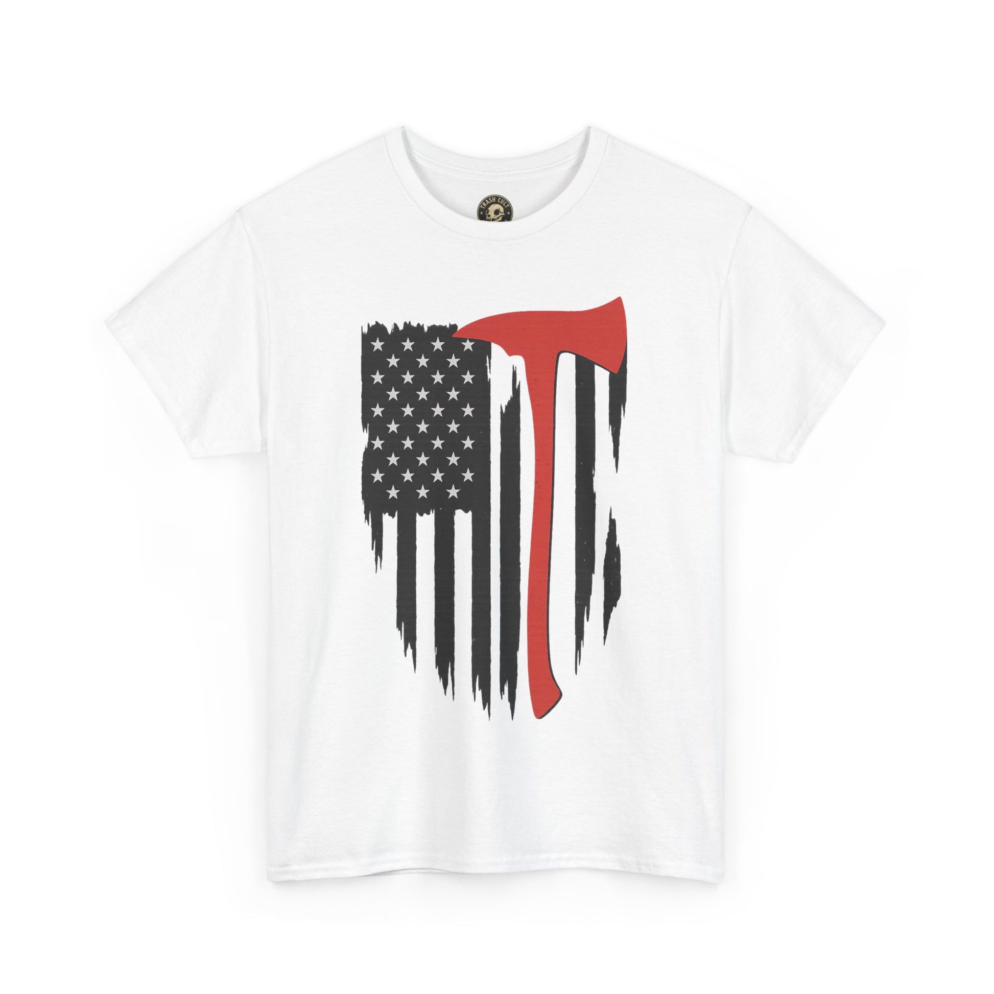 American Pride Unisex Heavy Cotton Tee, Casual Shirt, Graphic Tee, Gift for Him, Independence Day Apparel