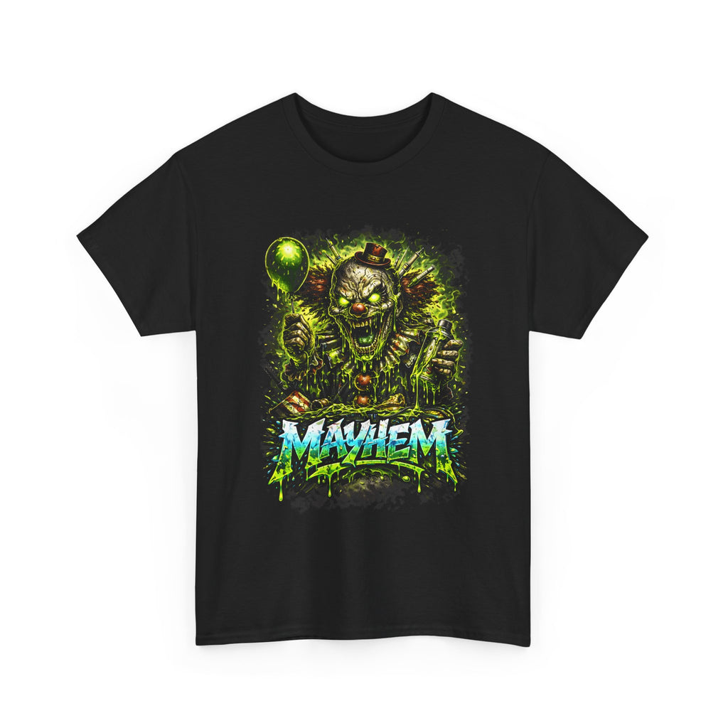 Horror Clown "Mayhem" Graphic Tee