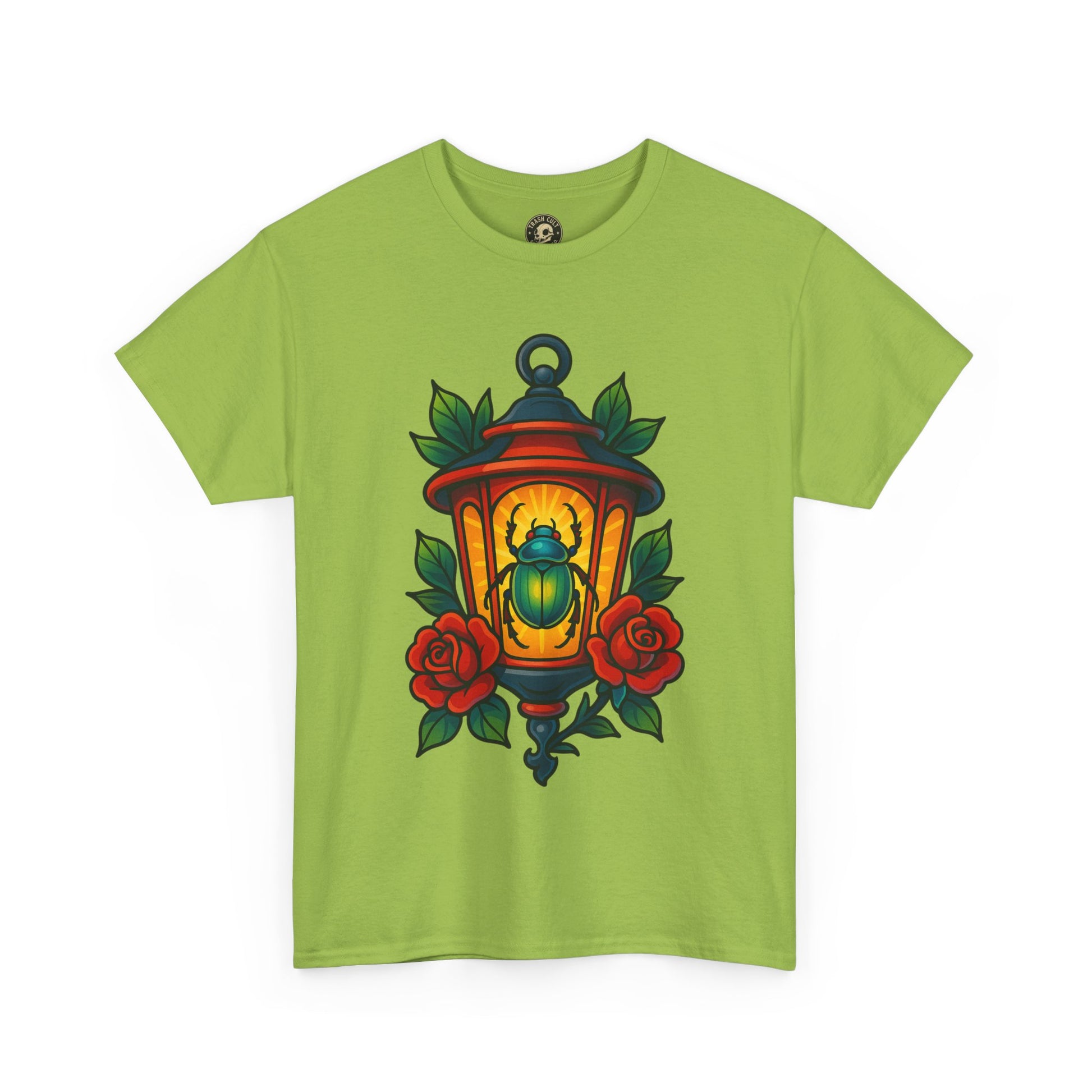 Vintage Lantern Beetle Unisex Heavy Cotton Tee - Eccentric Nature Lover Gift, 90s Aesthetic T-Shirt, Botanical Art Apparel, Summer [...]