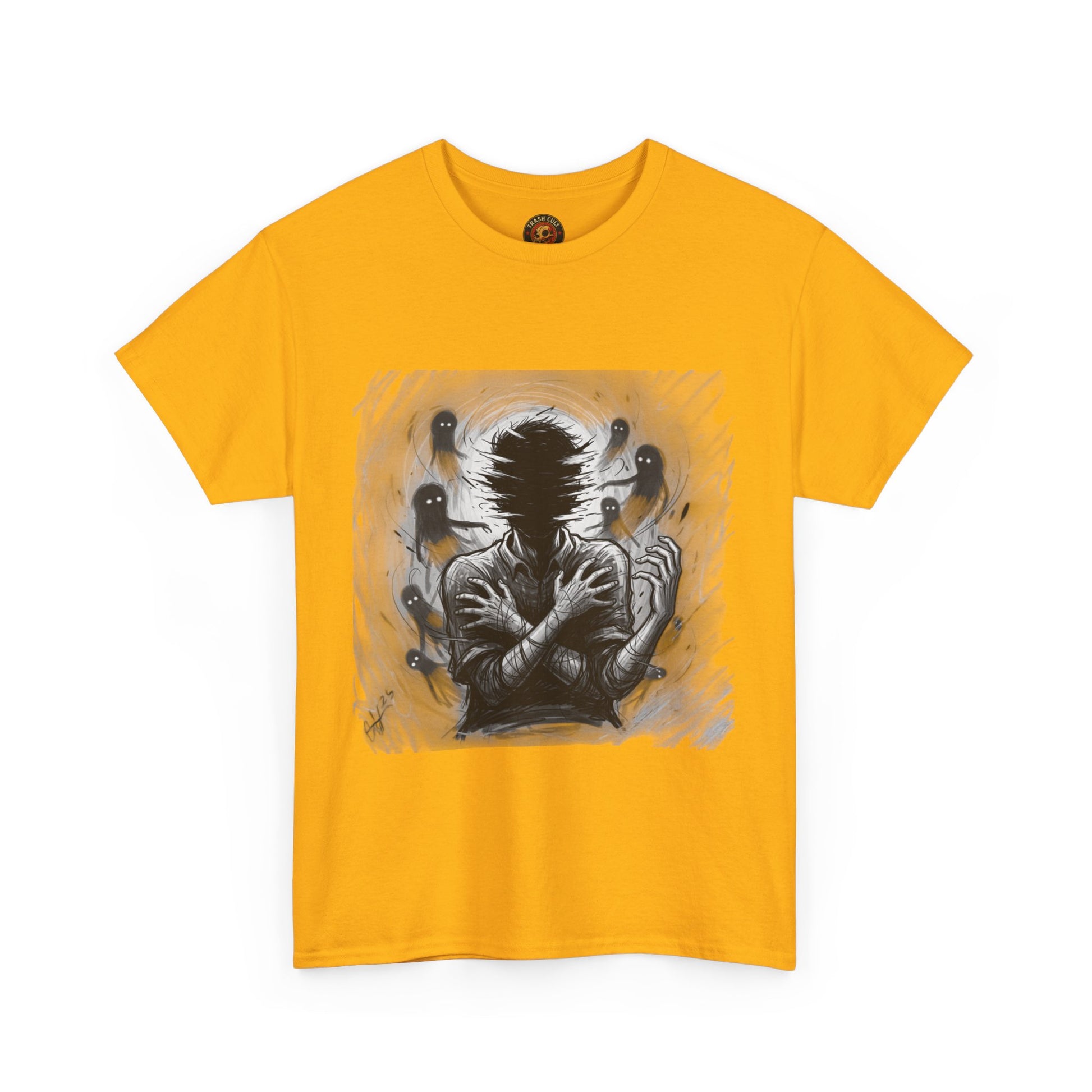 Xian Allen x Trash Cult Shirt – “Don’t Let Them In” | Ghost Spiral Emotional Horror Tee