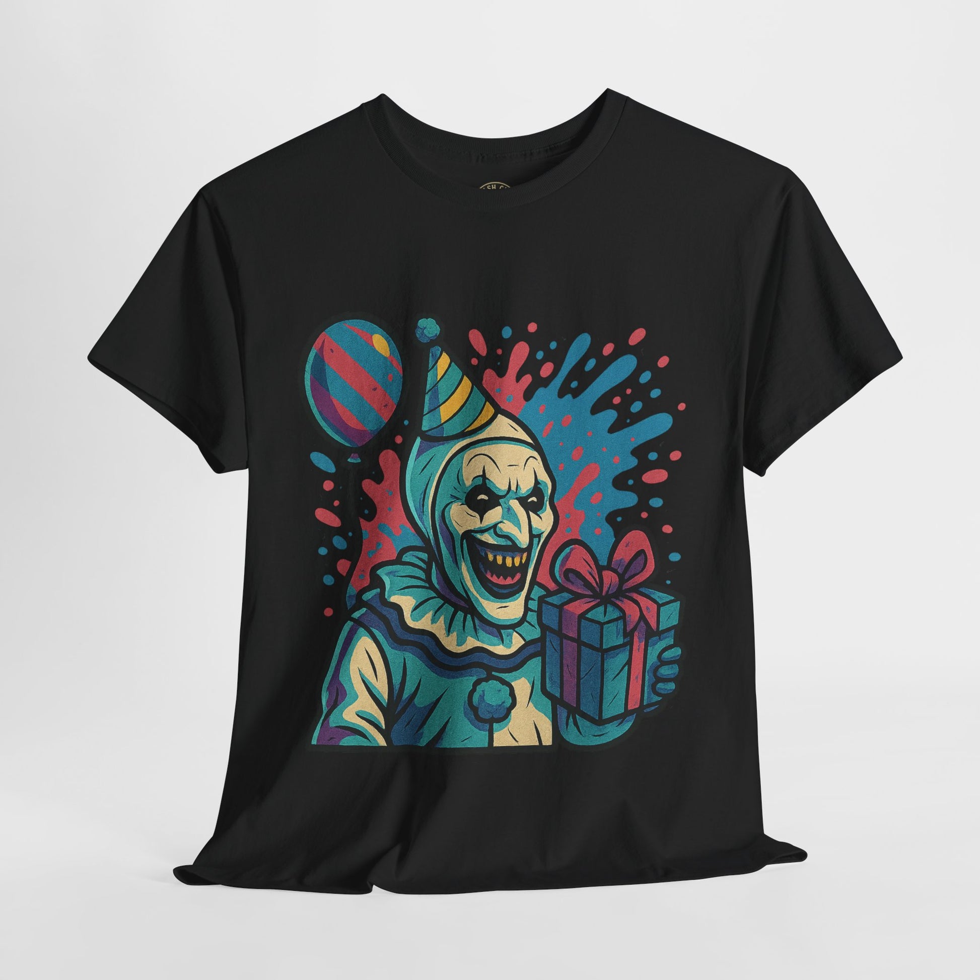 Art the Clown Birthday Shirt – New School Graffiti Horror Tee on Gildan 5000