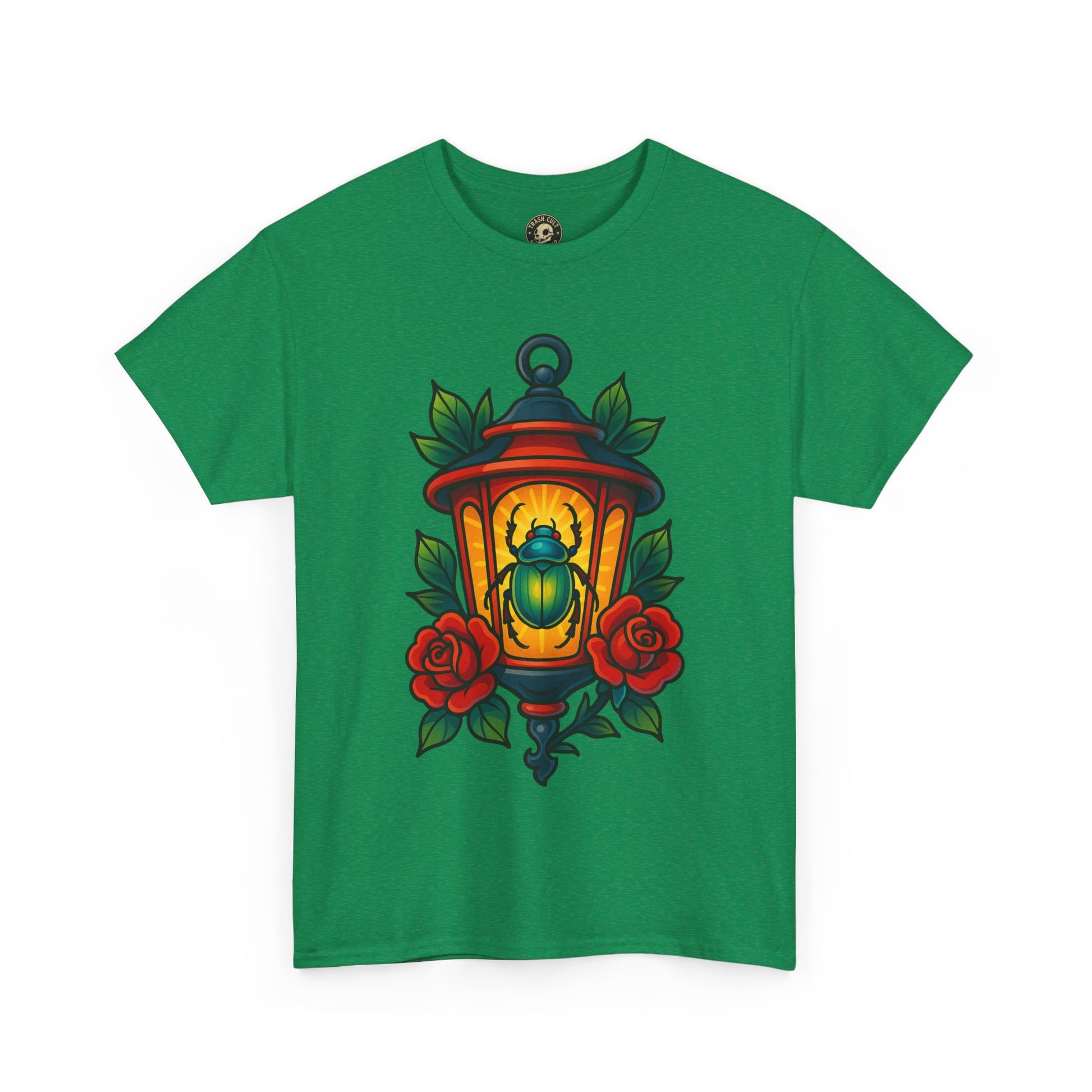 Vintage Lantern Beetle Unisex Heavy Cotton Tee - Eccentric Nature Lover Gift, 90s Aesthetic T-Shirt, Botanical Art Apparel, Summer [...]