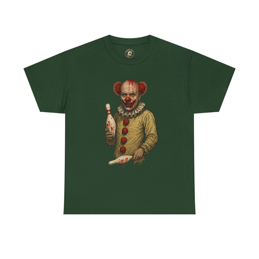 Spooky Clown Unisex Tee | Horror Fan Shirt, Halloween Costume, Graphic Tee, Horror Movie Merchandise, Unique Gift