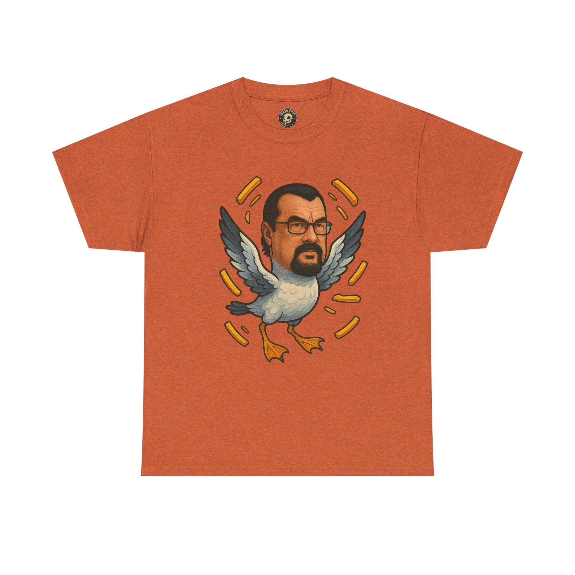 Steven Seagull Shirt – Funny New School Caricature Tee | Gildan 5000 Unisex Cotton Shirt
