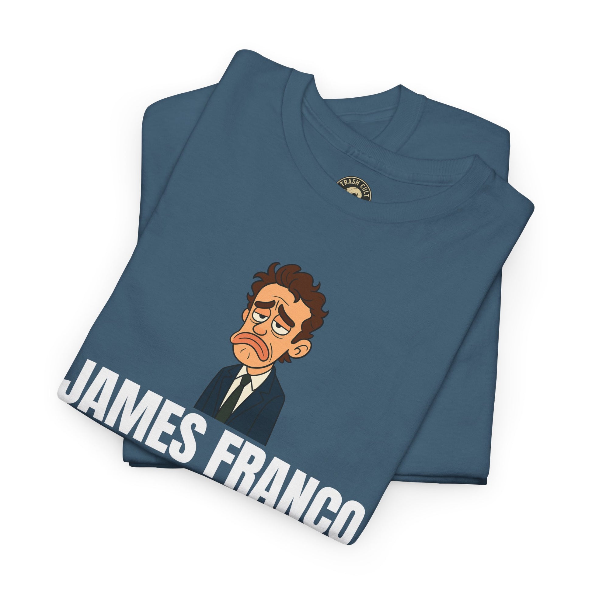 Disappointed James Franco Parody Shirt – “Saved My Life, Got a Lousy Handjob” Funny Cartoon Tee
