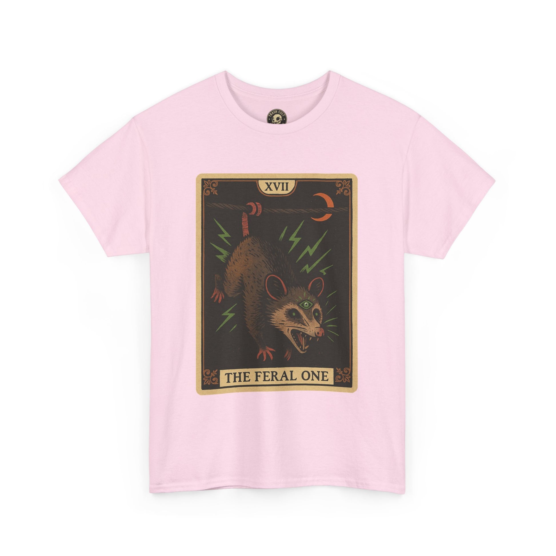 Feral One Graphic Tee - Quirky Unisex T-Shirt, Vintage Inspired, Animal Art, Casual Wear, Gifts for Him/Her