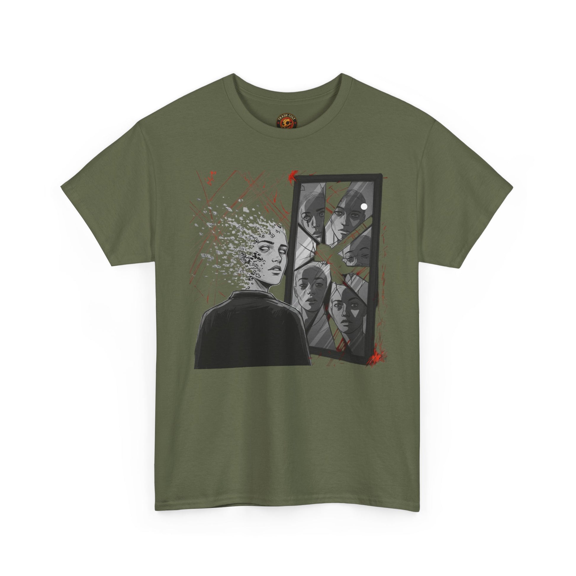 Xian Allen x Trash Cult Shirt – “Don’t Look Too Close” | Surreal Dark Art T-Shirt
