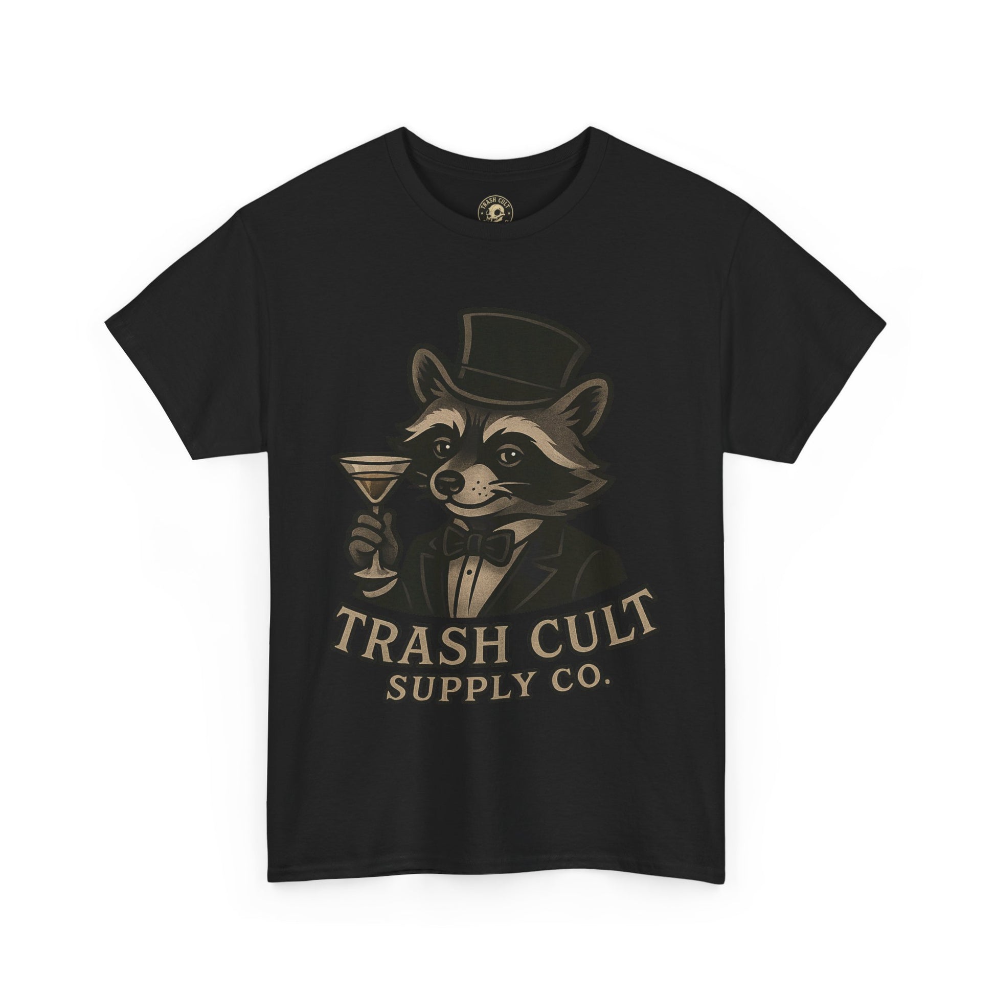 Playboy Raccoon Neo-Traditional Tattoo Shirt – Trash Cult Supply Co.