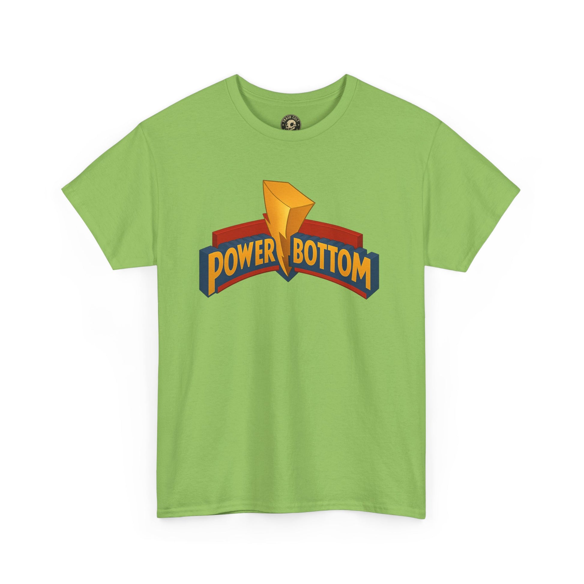 Power Bottom Vibes T-Shirt – Bold LGBTQ+ Pride Graphic Tee | Unisex Heavy Cotton Empowerment Shirt