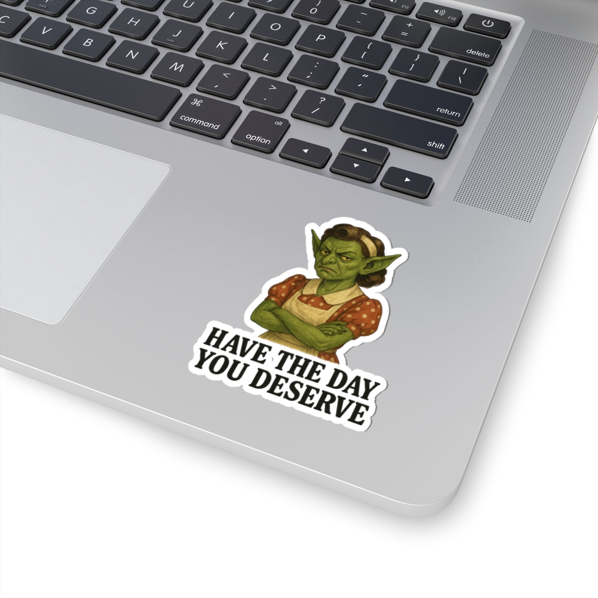 Sassy Kiss-Cut Stickers - 'Have the Day You Deserve' Motivational Decals for Laptops, Water Bottles, and Journals, Fun Gifts for [...]