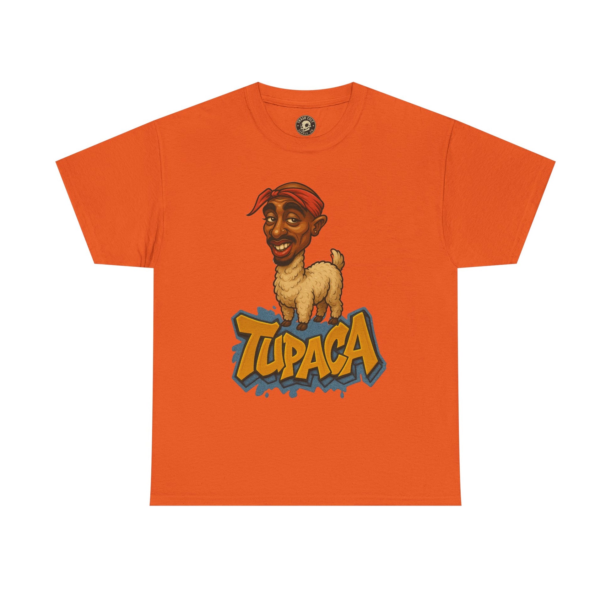 Tupaca Graphic Tee - Fun Unisex Cotton Shirt, Quirky Gift for Music Lovers, Streetwear Fashion, Cool Casual Wear, Hip Hop Band Merch