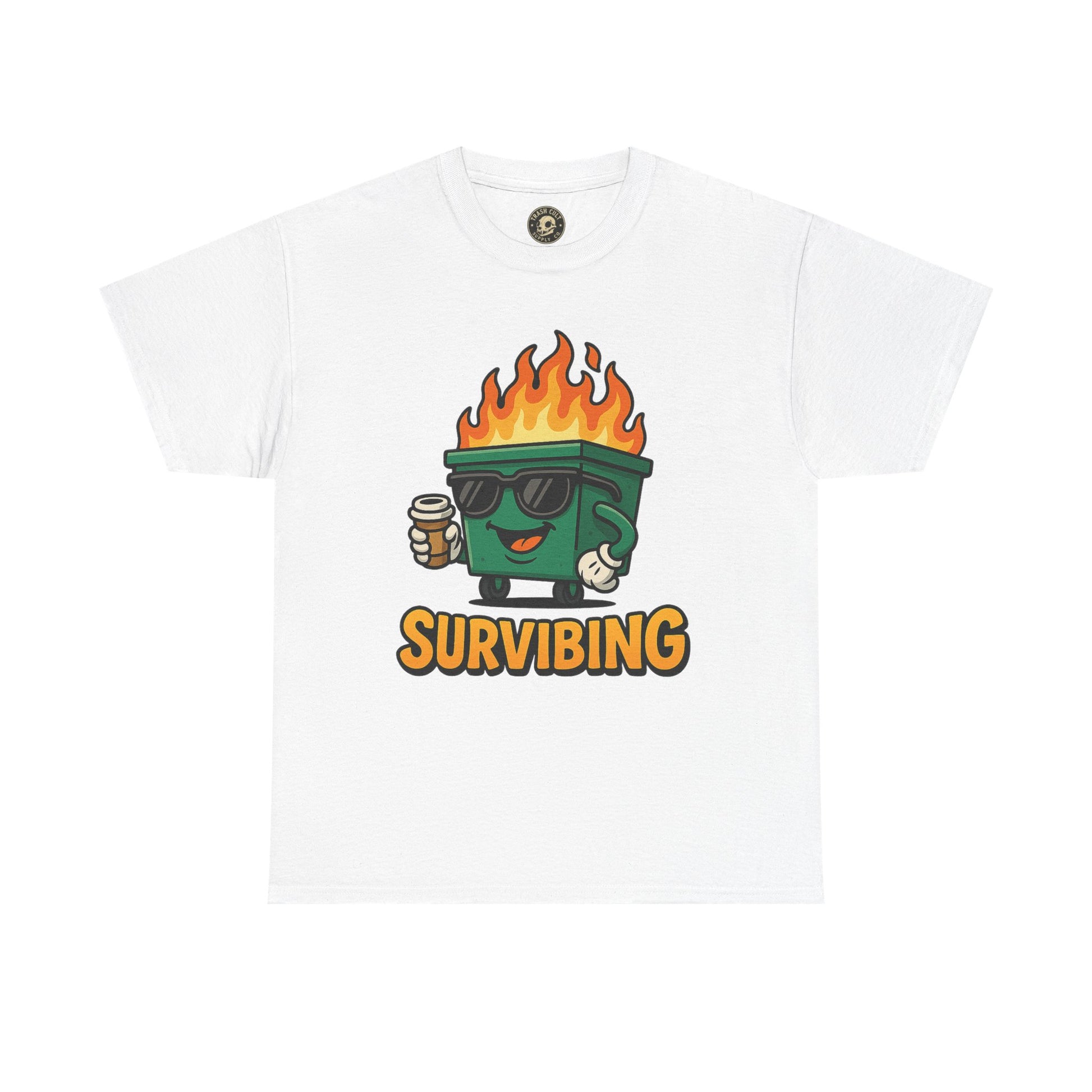 Survibing Shirt – High Visibility Safety Colors – Gildan 5000 Unisex Tee