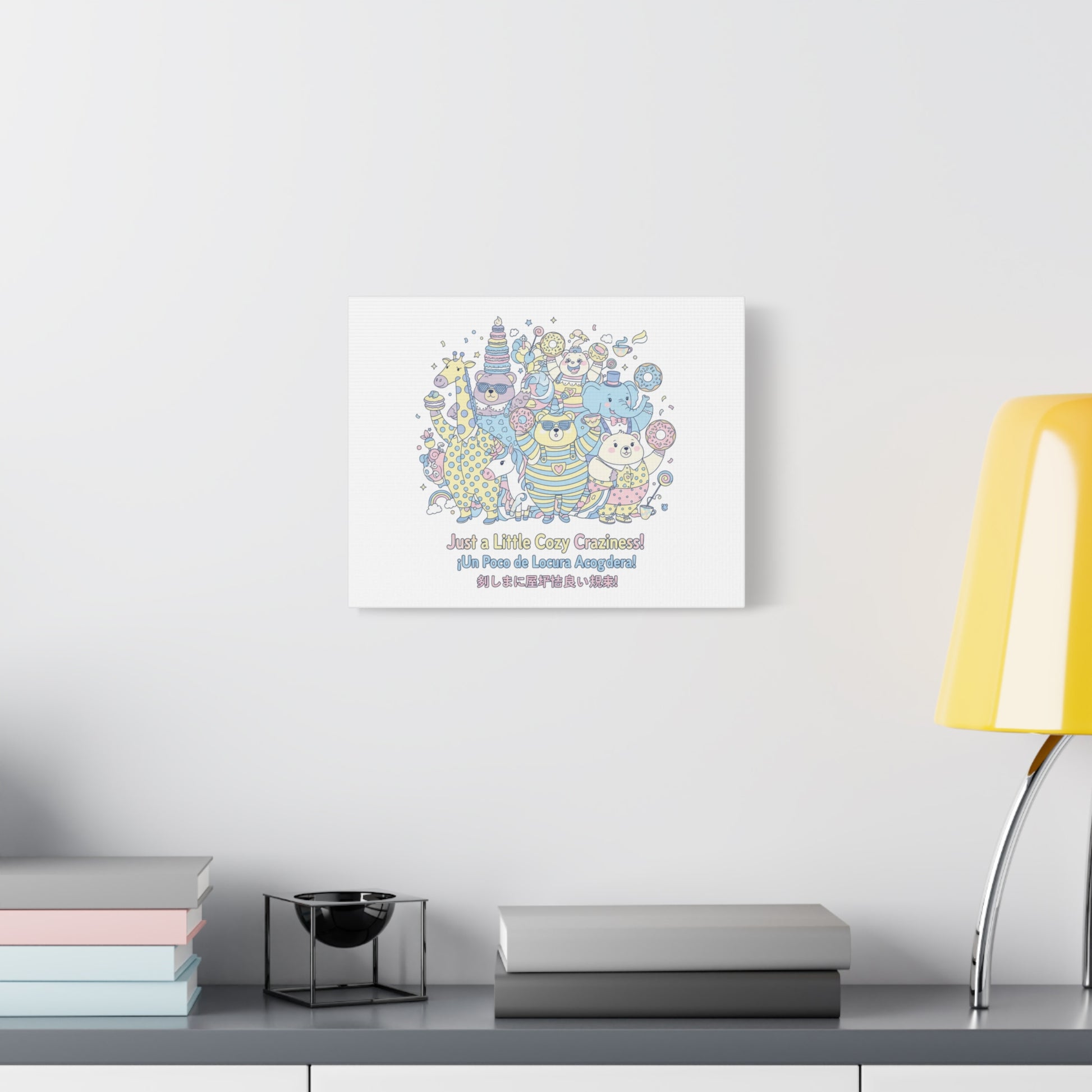 Cozy Craziness Canvas | mildly unhinged cute, whimsical weird