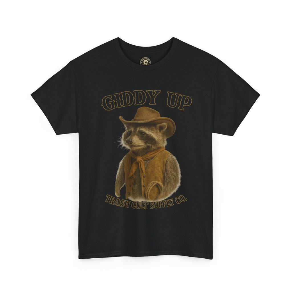 Giddy Up Graphic Tee, Funny Tee, Unisex Cowboy Shirt, Casual Wear, Gift for Him/Her