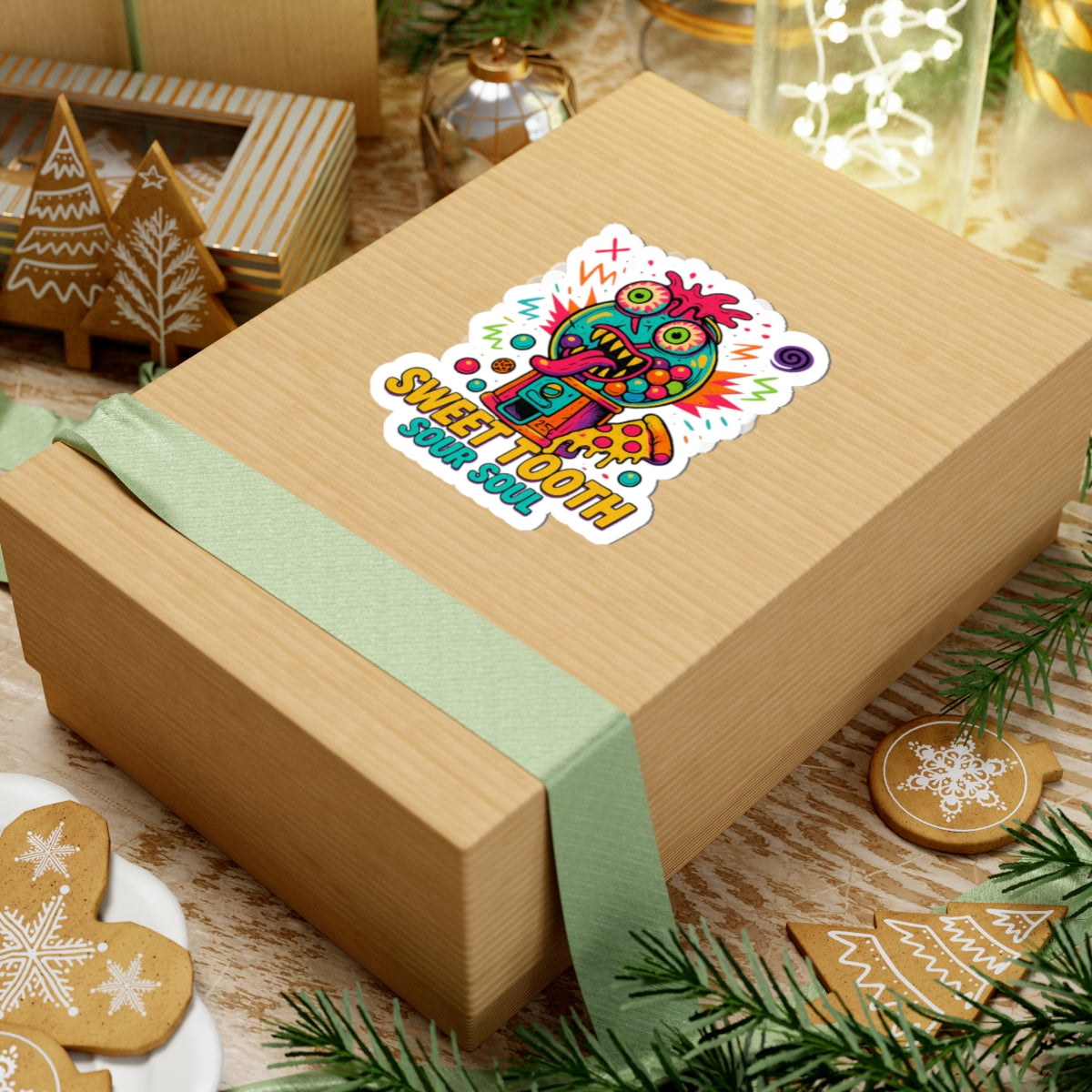 Sweet Tooth, Sour Soul – Limited Edition Kiss Cut Sticker | Illuminasty Drop