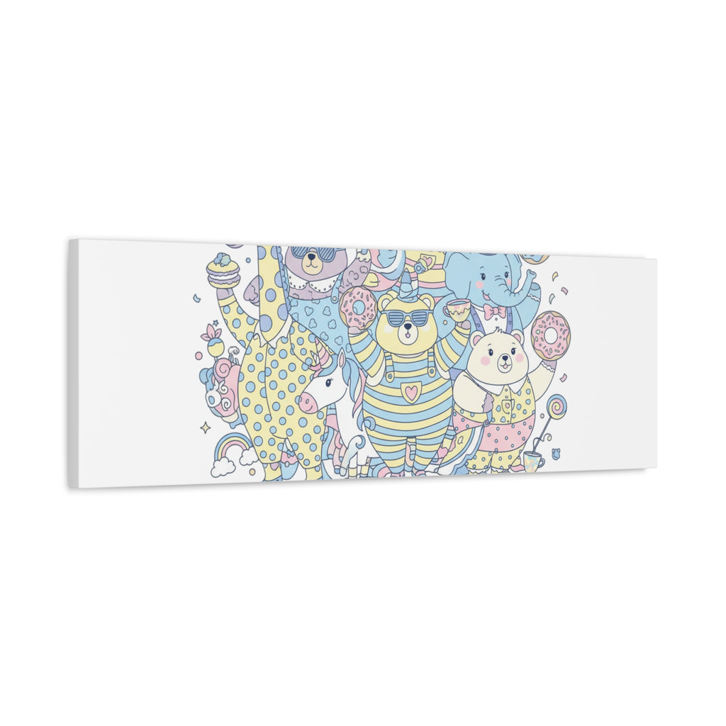 Cozy Craziness Canvas | mildly unhinged cute, whimsical weird
