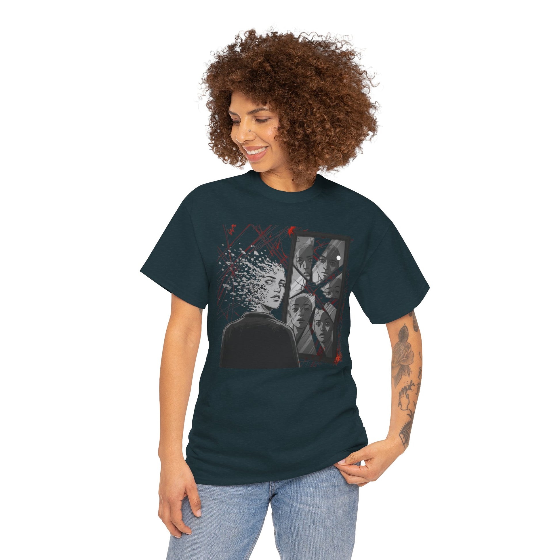 Xian Allen x Trash Cult Shirt – “Don’t Look Too Close” | Surreal Dark Art T-Shirt