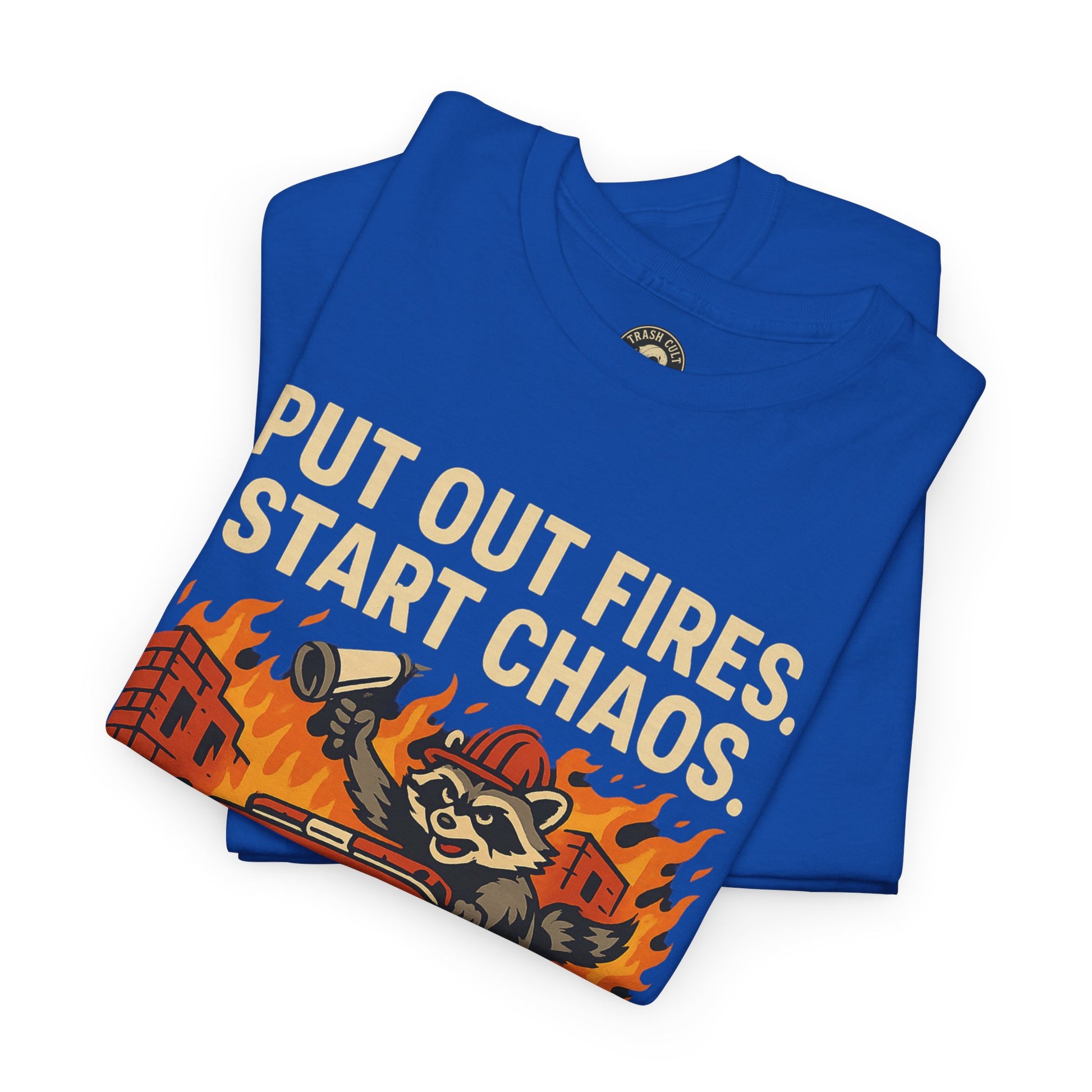 Put Out Fires Start Chaos Unisex Heavy Cotton Tee | Funny Firefighter Shirt | Casual Wear | Gift for Firefighter Lovers, Firefighter [...]