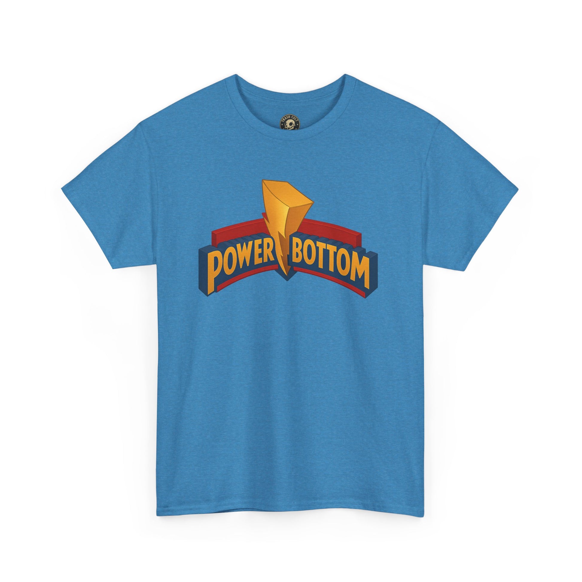 Power Bottom Vibes T-Shirt – Bold LGBTQ+ Pride Graphic Tee | Unisex Heavy Cotton Empowerment Shirt