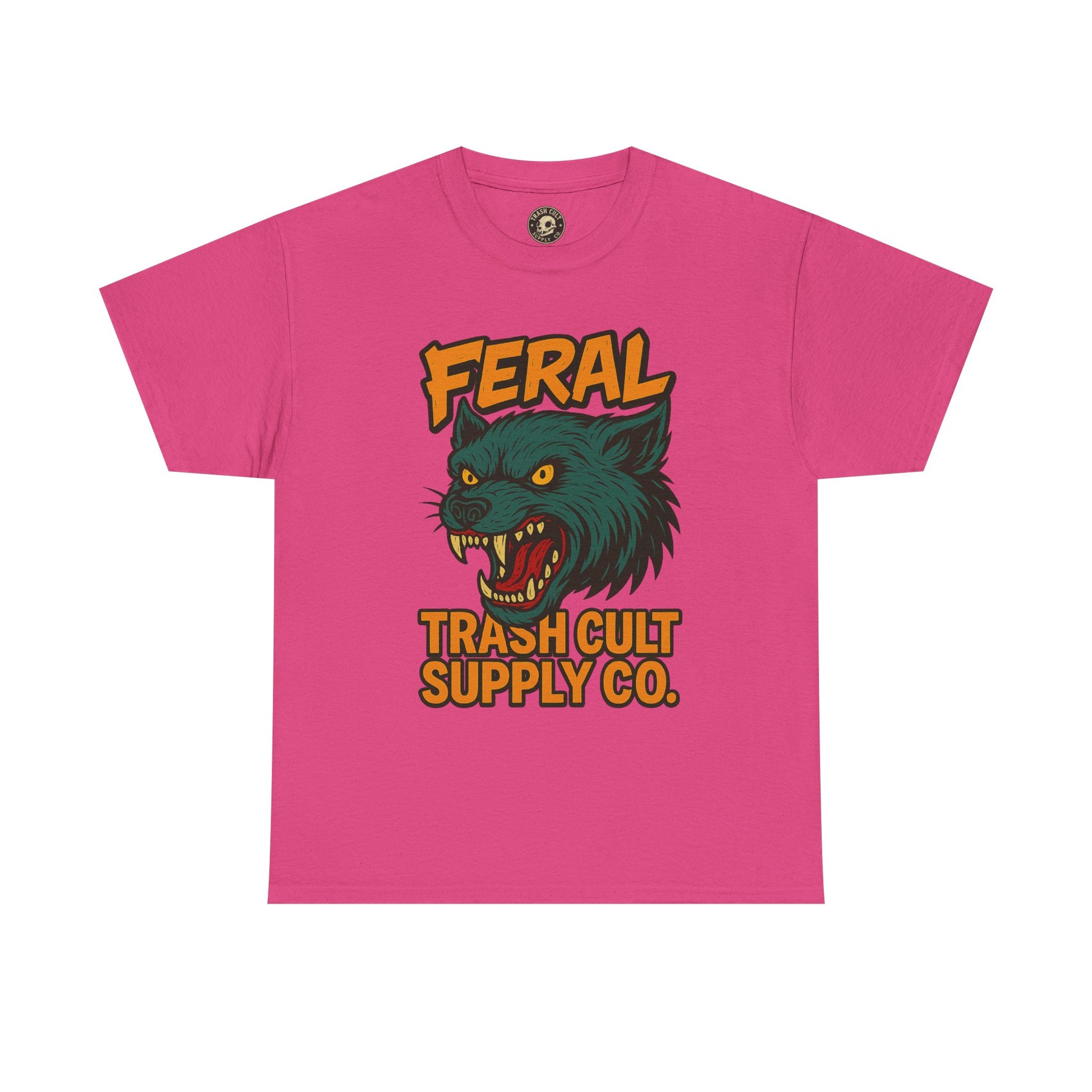 FERAL Wolverine Shirt – Trash Cult Graffiti Tee (Gildan 5000)