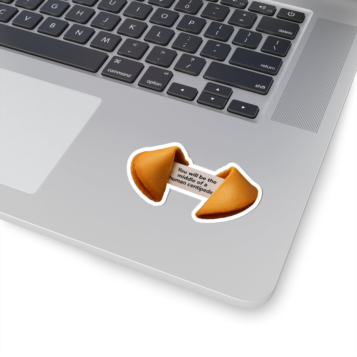 Fortune Cookie Kiss-Cut Stickers - Humorous Laptop Decals