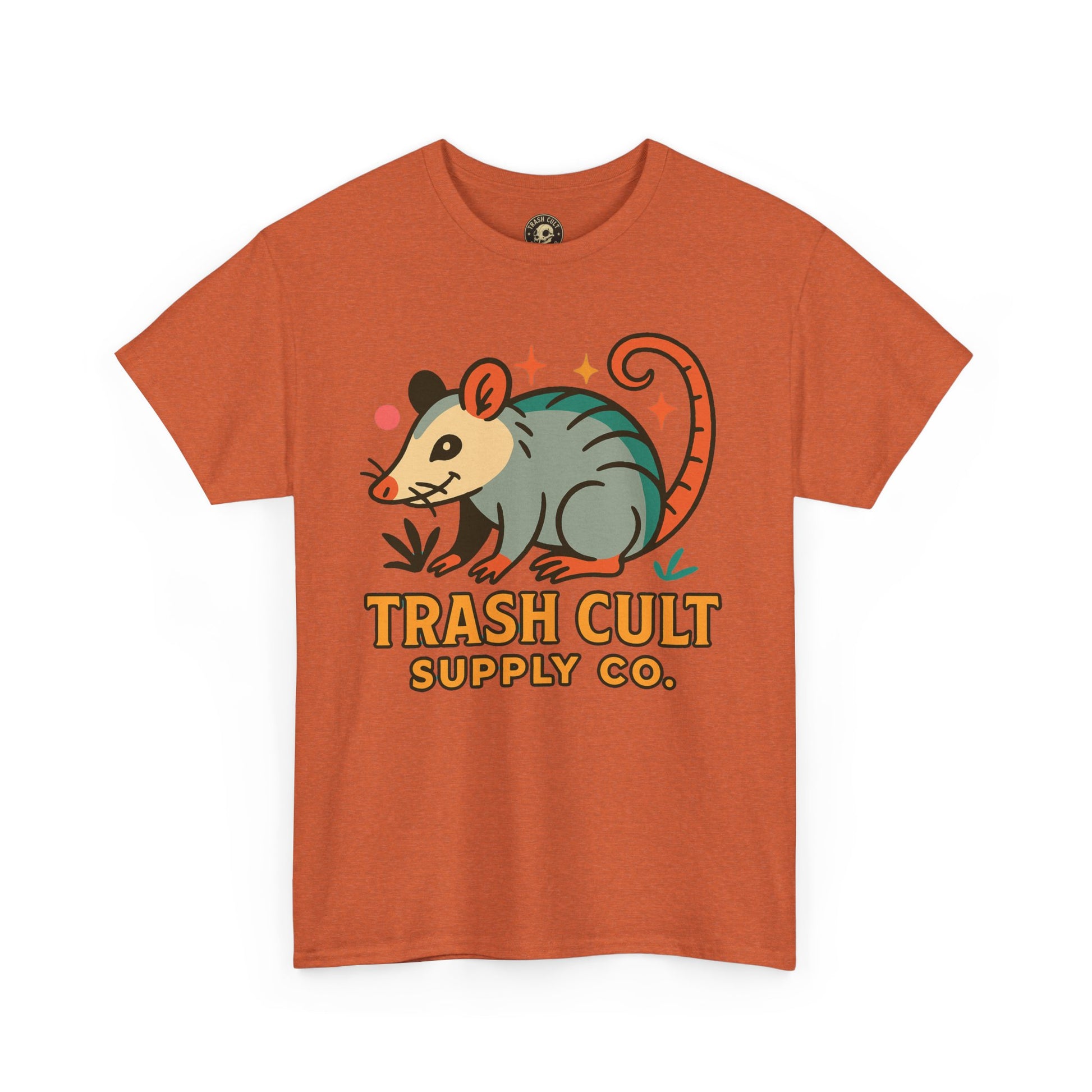 Trash Cult Unisex Cotton Tee, Trendy Apparel, Gift for Nature Lovers, Eco-Friendly Fashion, Unique Graphic Tee, Beach Casual Wear