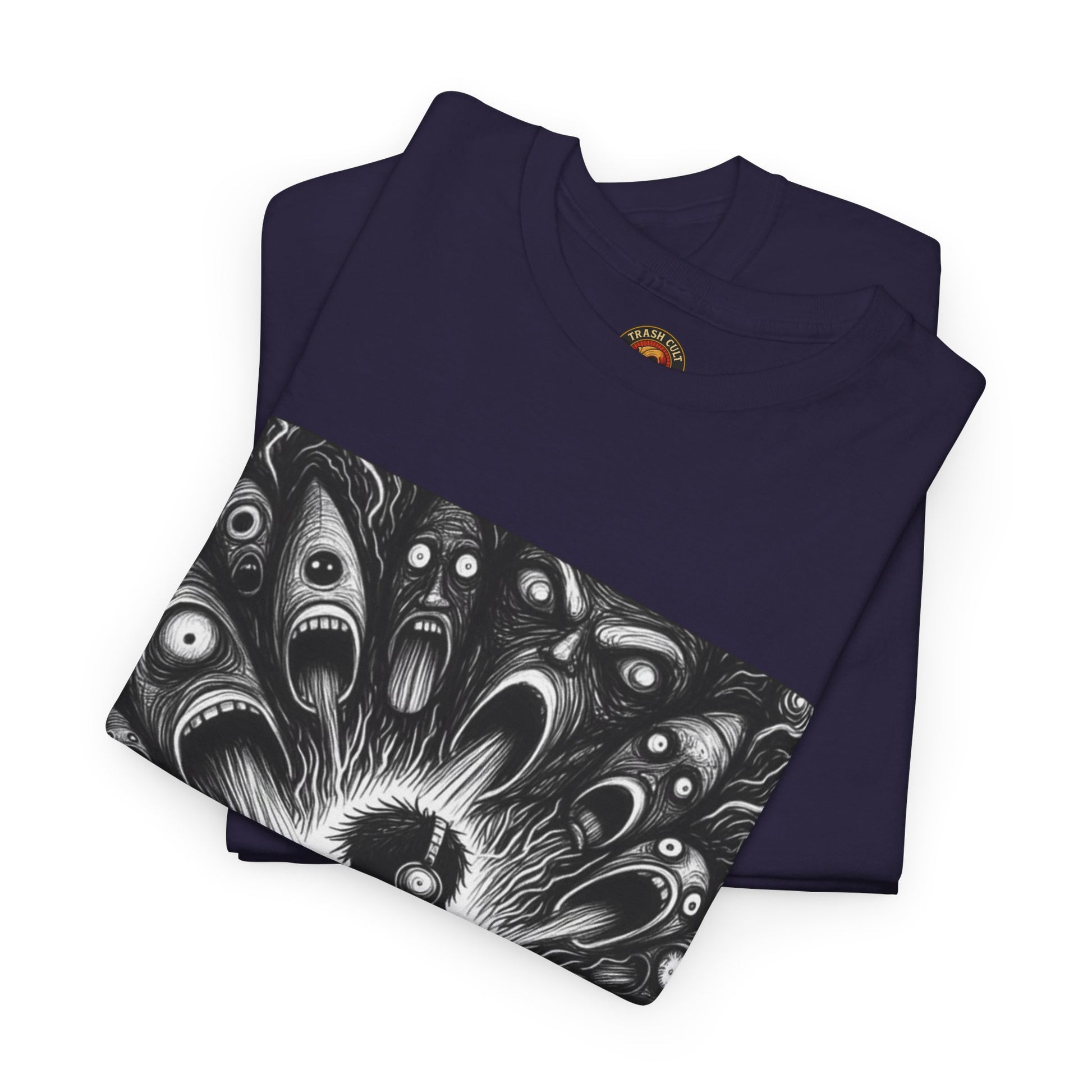 Xian Allen x Trash Cult Shirt – “Turn It Up Louder” | Screaming Chaos Headphones Tee