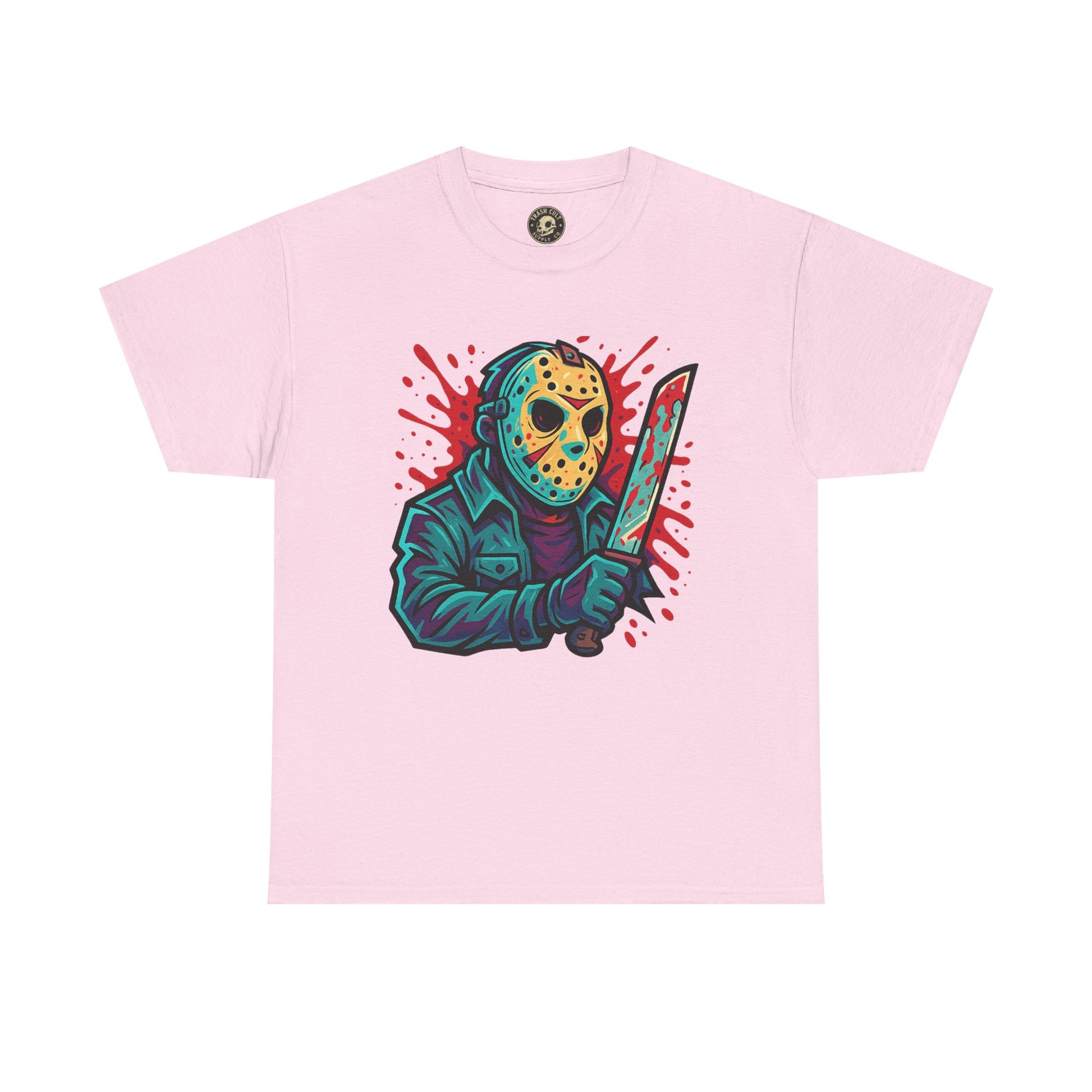 Jason Voorhees Graffiti Shirt – New School Horror Art on Gildan 5000