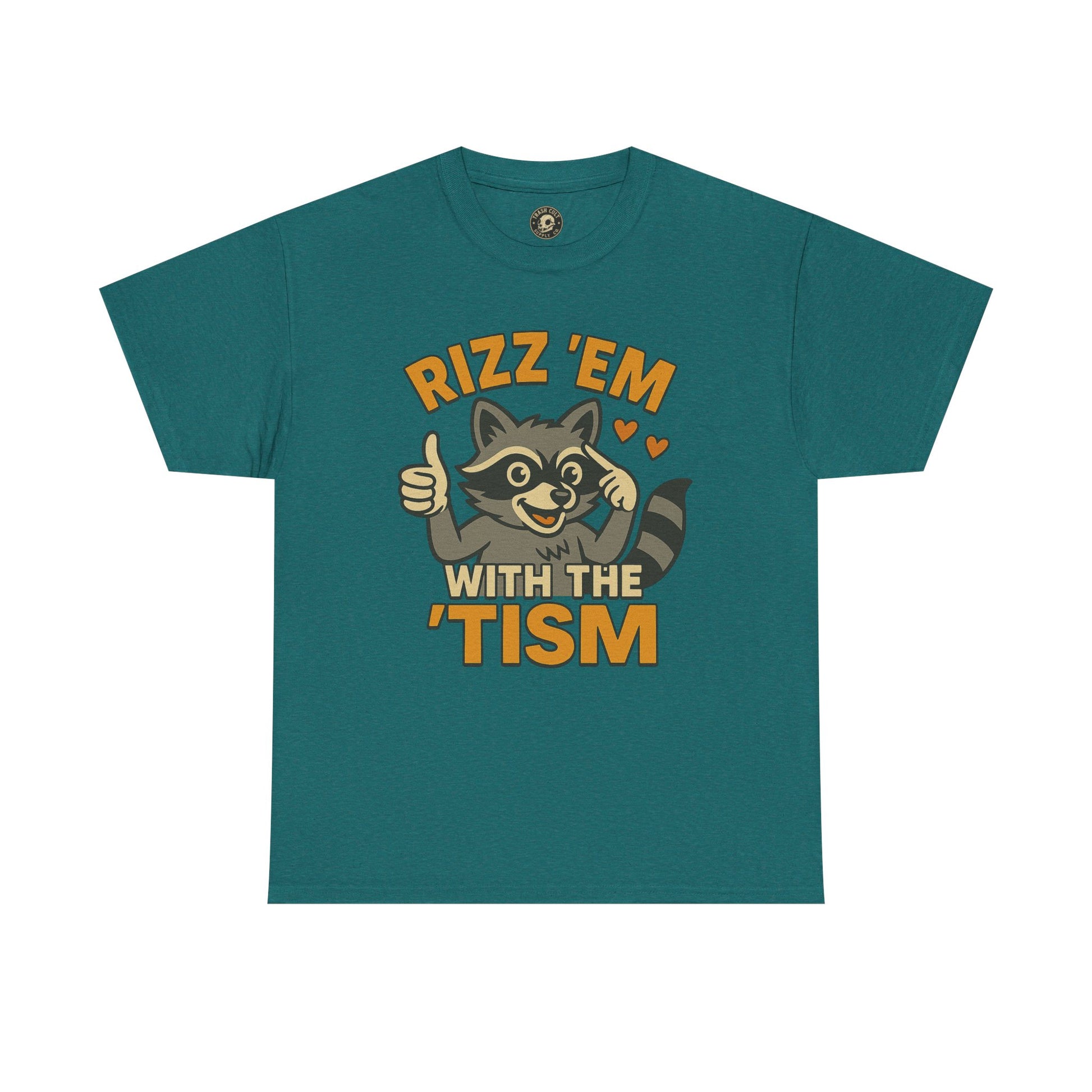 Rizz ’Em With the ’Tism T-Shirt – Funny Neurodivergent Graphic Tee for Bold Personalities