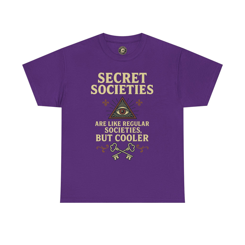 Secret Societies Shirt – Illuminati Eye Graphic Tee – Gildan 5000 Soft Cotton – Trash Cult Vintage Design