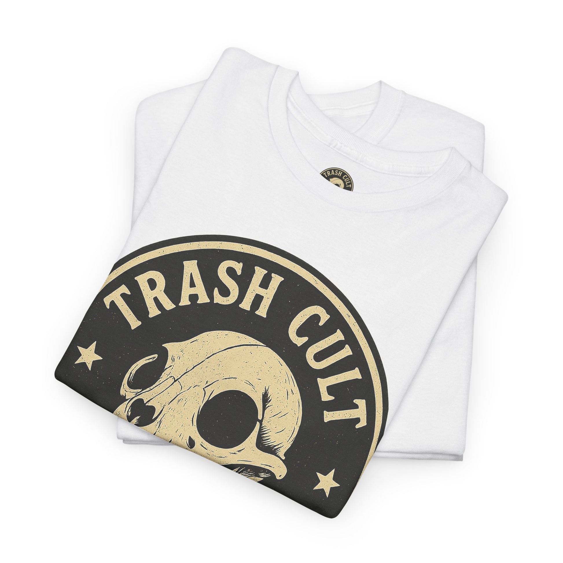 Trash Cult Skull - Stay Feral Culture Vibe, Streetwear Gift, Casual Outfit, Festival Wear, Trendy Apparel, Unique Present