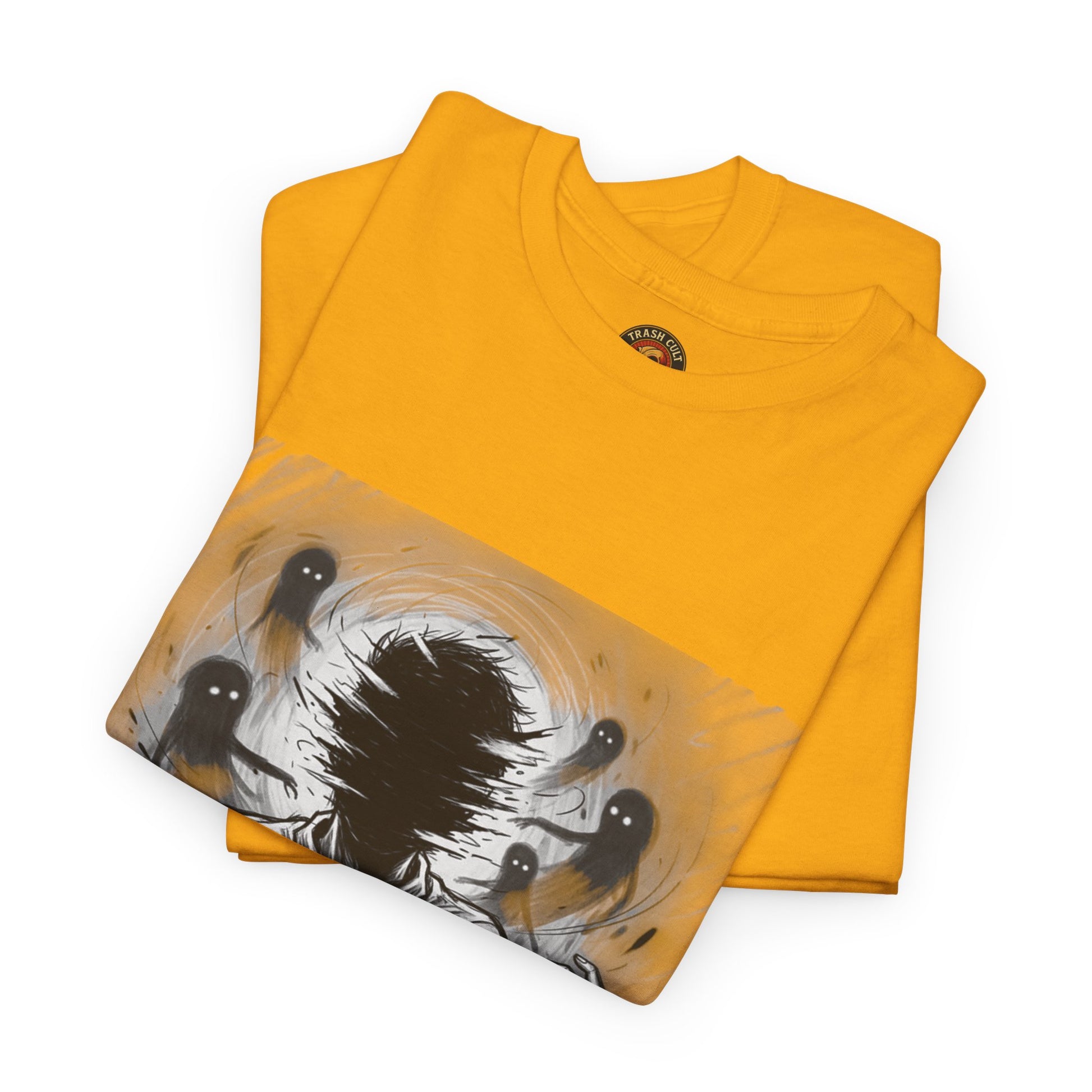 Xian Allen x Trash Cult Shirt – “Don’t Let Them In” | Ghost Spiral Emotional Horror Tee