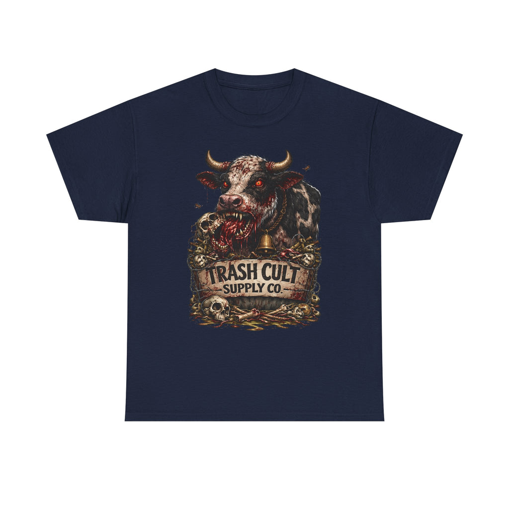 Trash Cult Supply Co. Cow Skull Tee