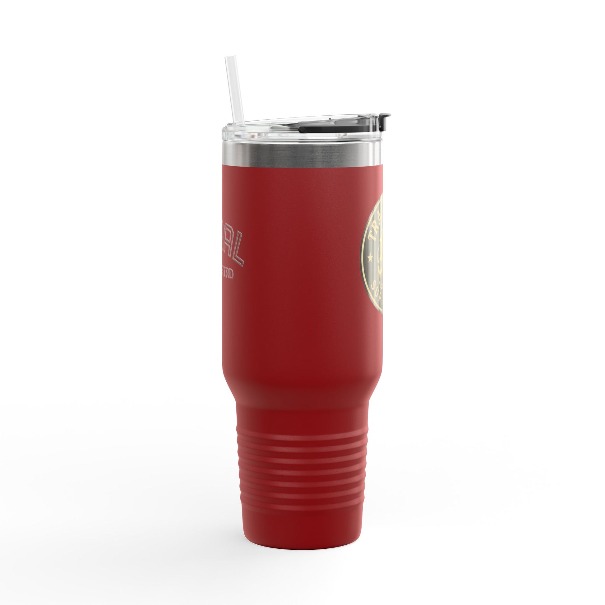 40oz Insulated Travel Mug with Handle – Leak-Proof Stainless Steel Tumbler for Hot & Cold Drinks | Trash Cult / FERAL Edition