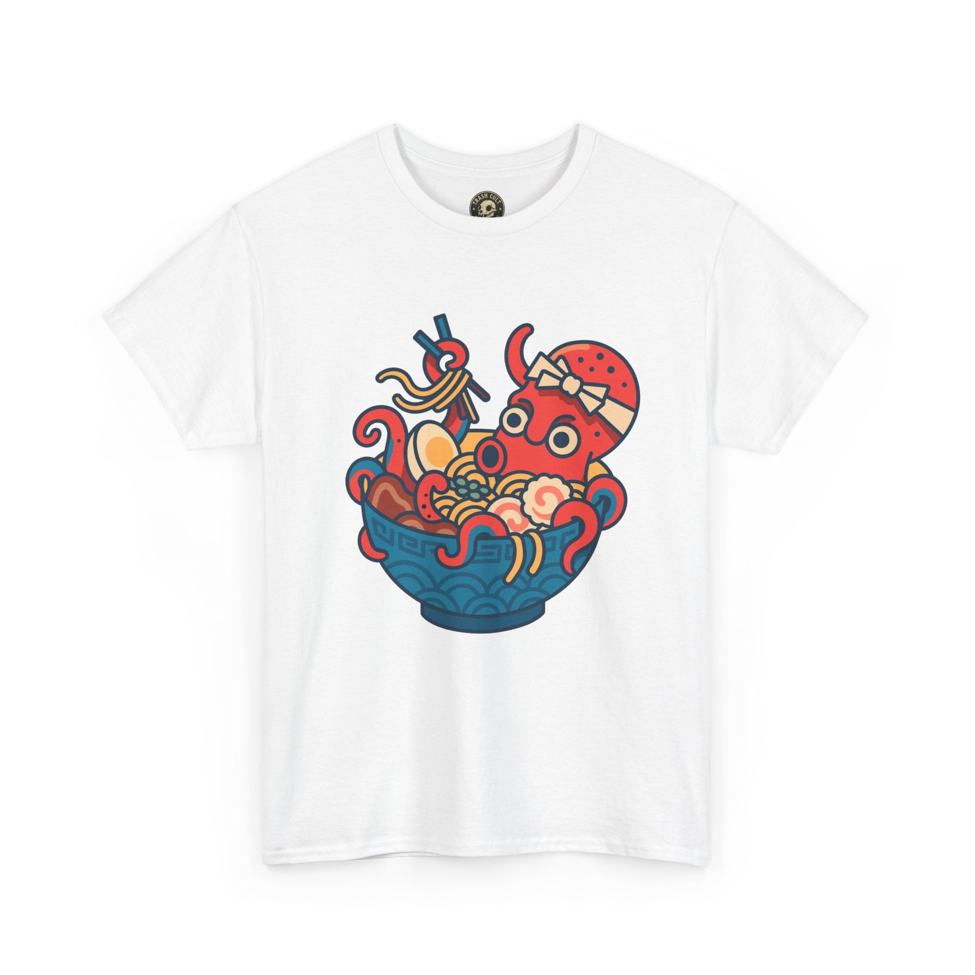 Octopus Ramen Bowl Shirt – Funny Japanese Noodle Graphic Tee