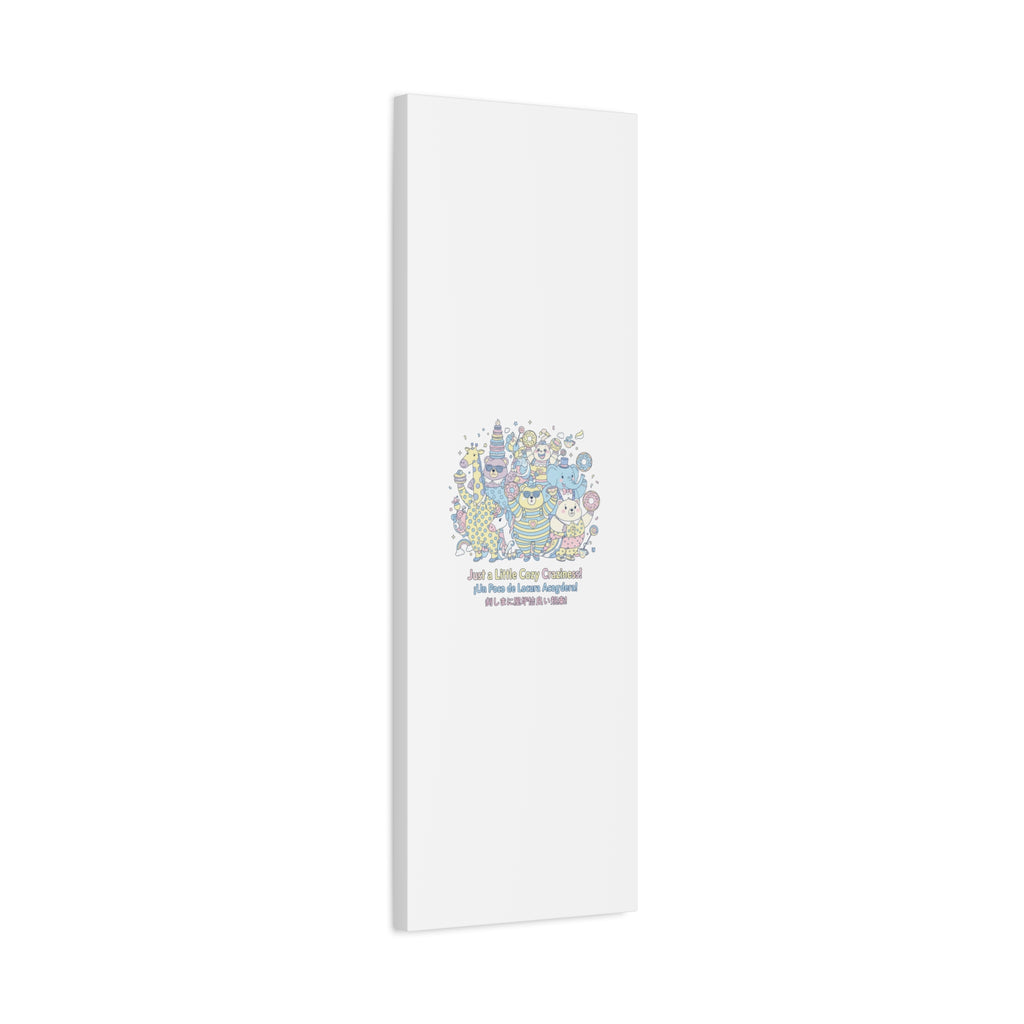 Cozy Craziness Canvas | mildly unhinged cute, whimsical weird