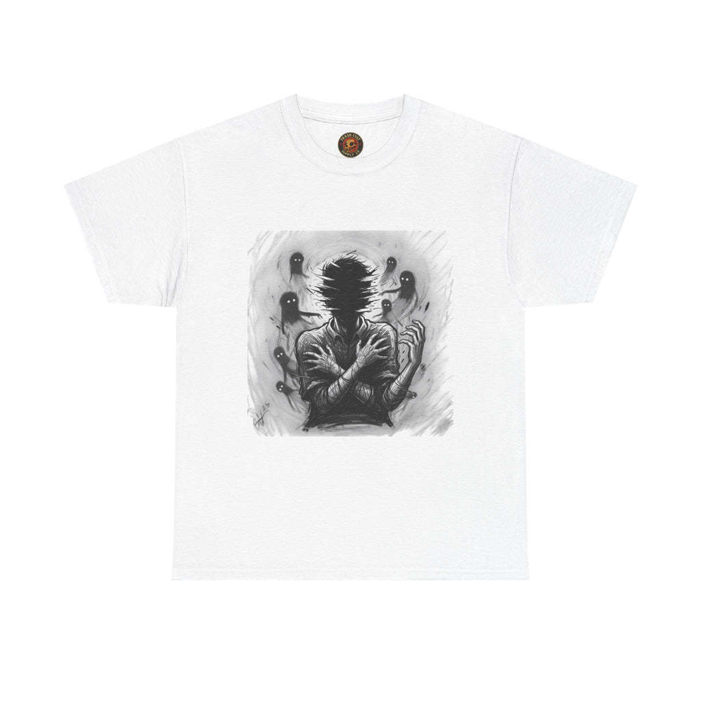 Xian Allen x Trash Cult Shirt – “Don’t Let Them In” | Ghost Spiral Emotional Horror Tee