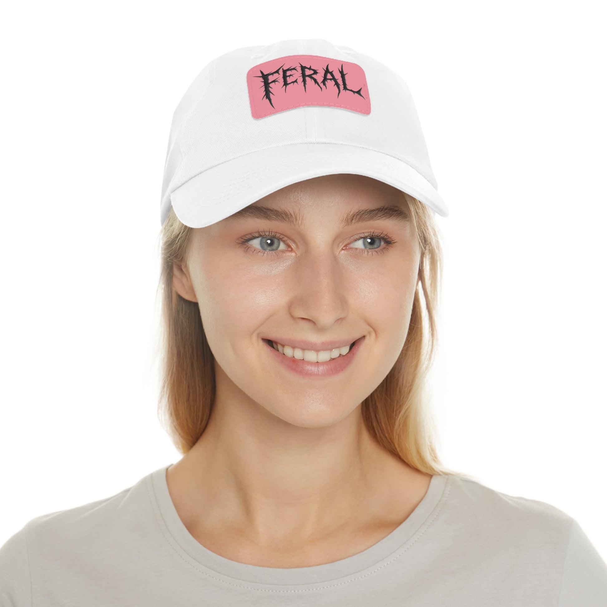 FERAL Embroidered Leather Patch Hat – Trash Cult Supply Co.