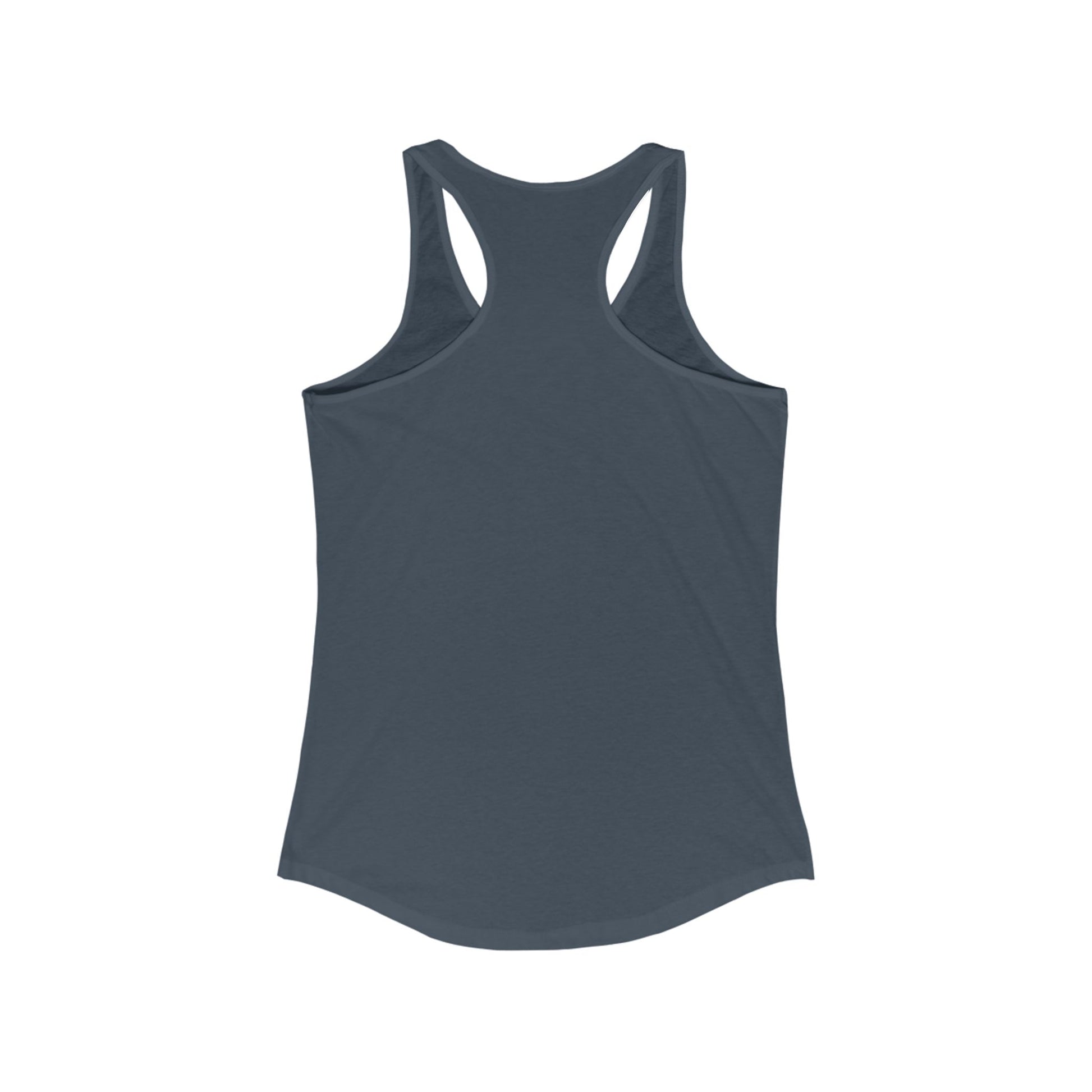 Bold Tattoo Statement Racerback Tank for Empowered Women, Casual Wear, Workout Top, Unique Gift, Festival Attire, Trendy Summer Tee